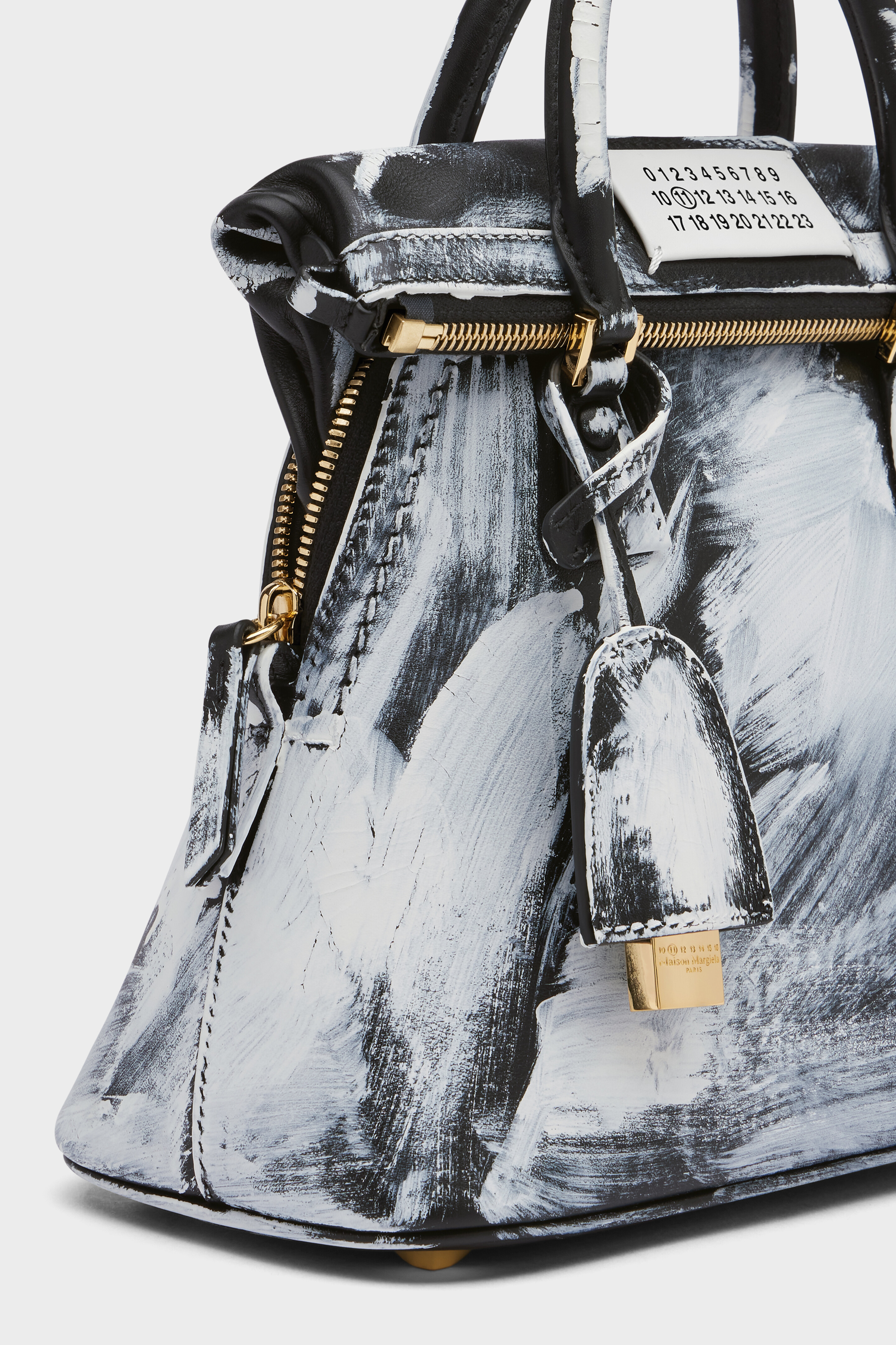 Black and White 5AC Classique Bianchetto Mini | Maison Margiela