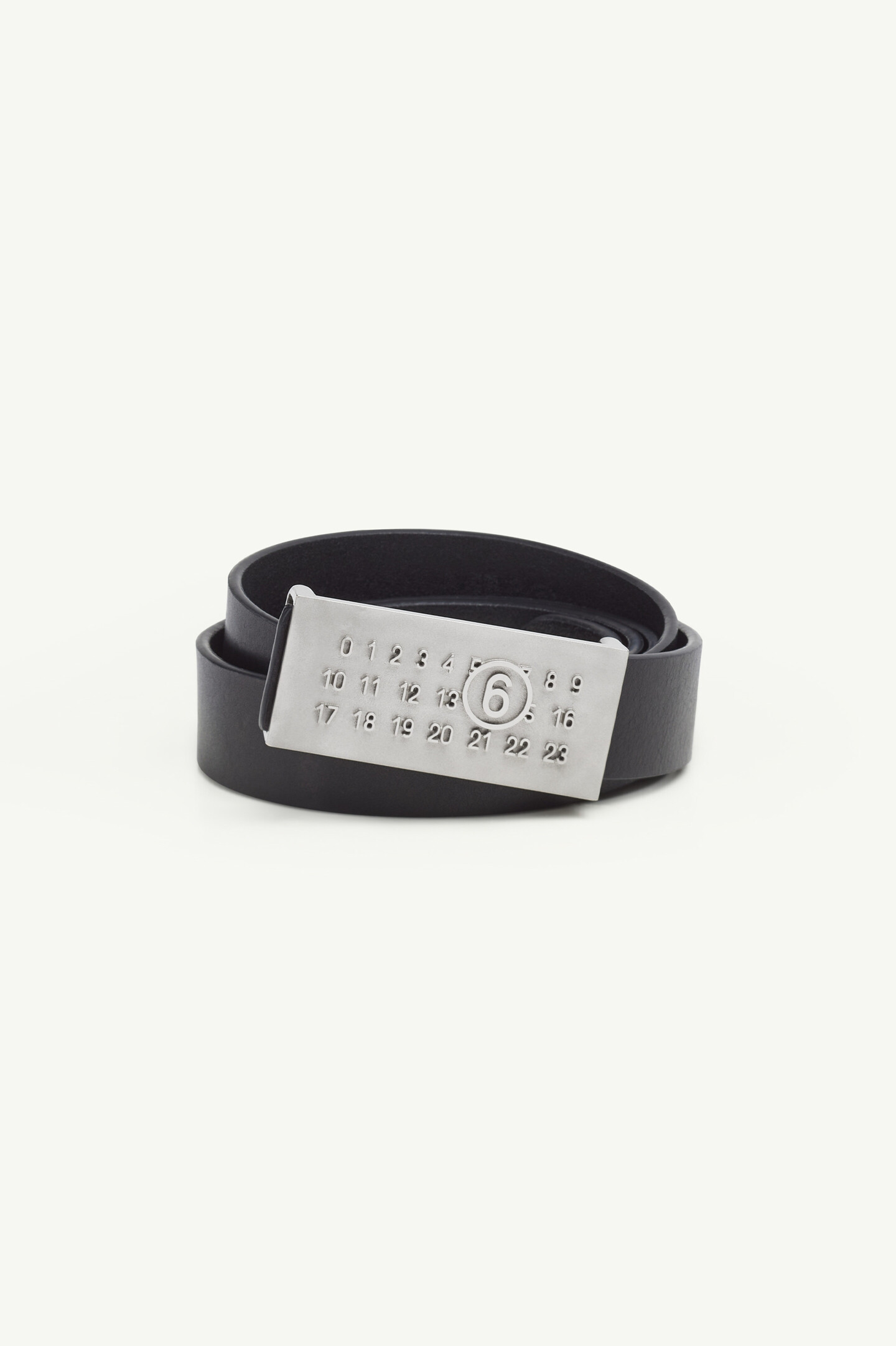 Black Belt with numeric signature | MM6 Official