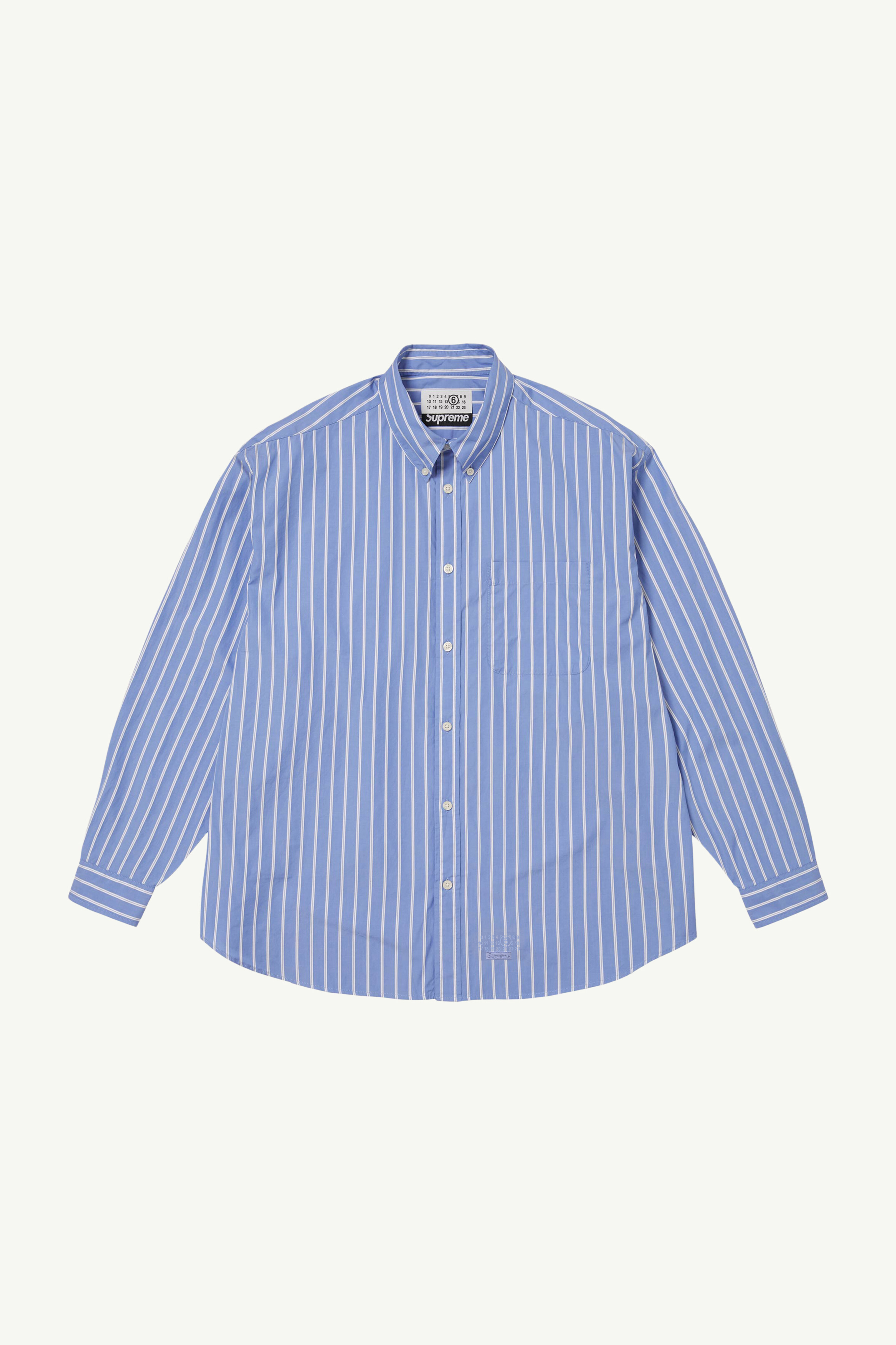 Supreme MM6 Maison Margiela Stripe Shirt Supreme x Maison Margiela 
