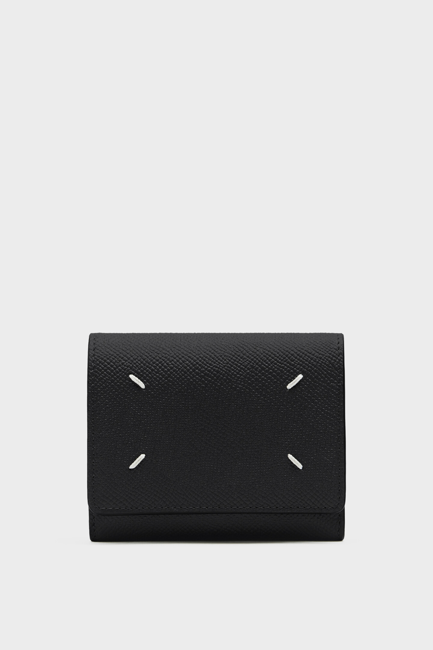 Black Four stitches wallet | Maison Margiela Official