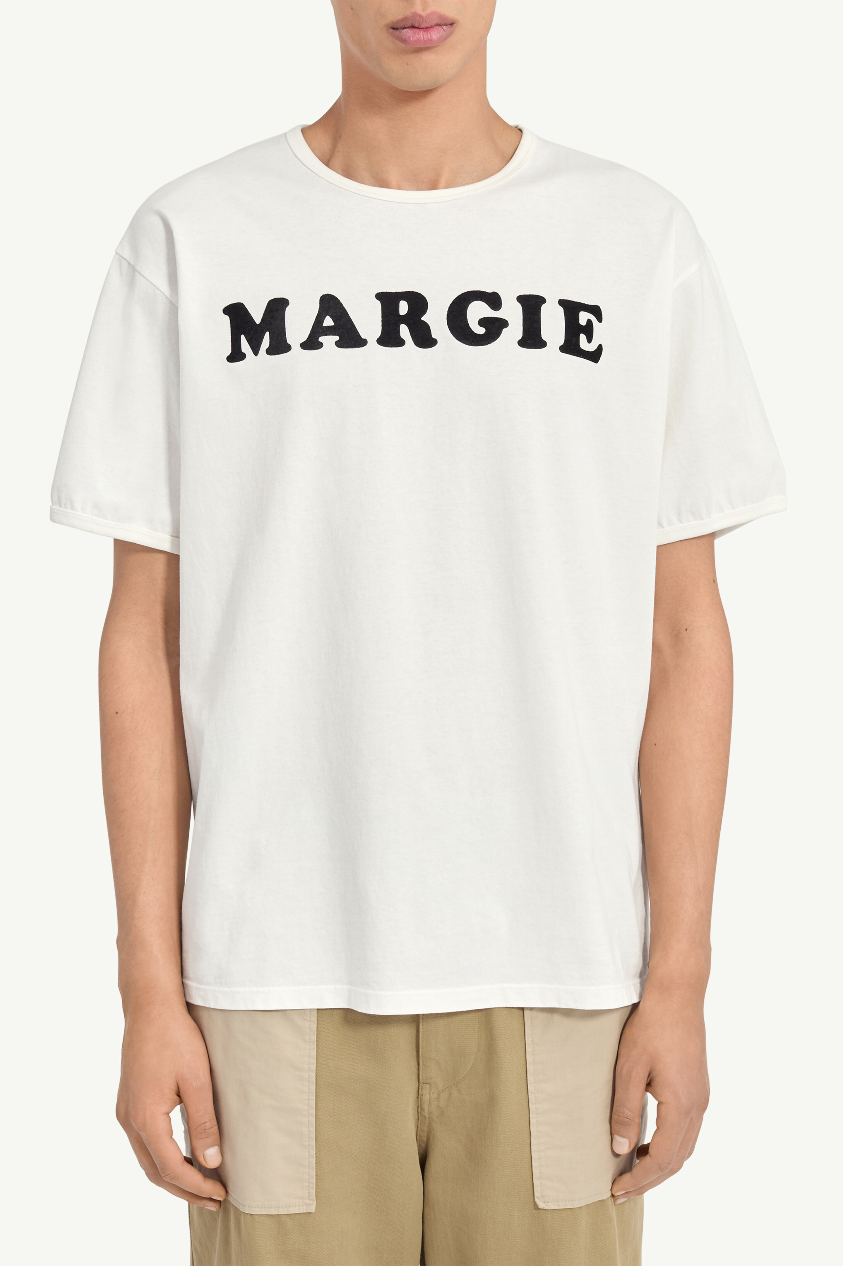 新品未使用！送料込み★Maison Margiela★ジャージーTシャツ 送料関税込☆Maison Margiela ジャージー メンズ 半袖Tシャツ (Maison