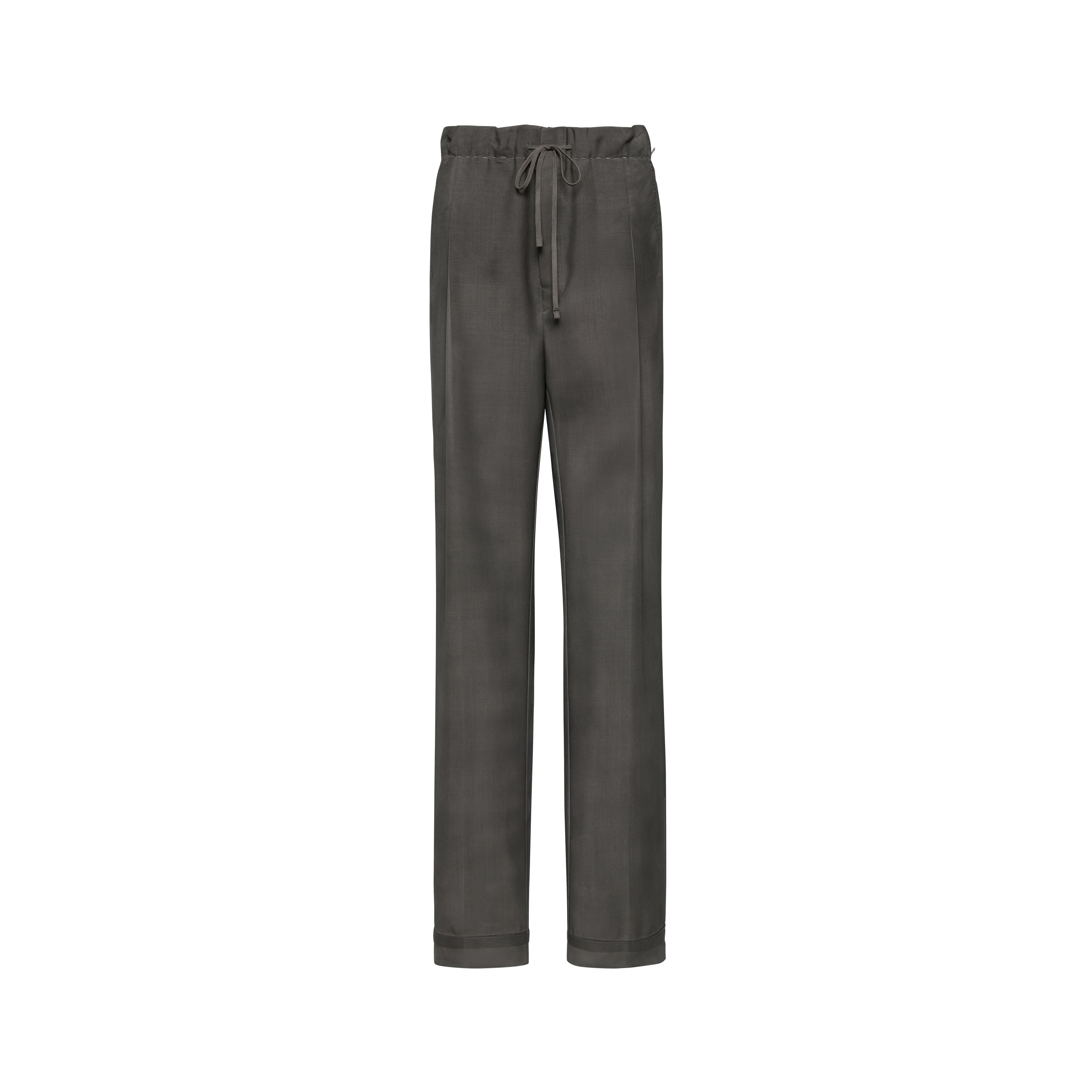 サイズ2 TROUSERS ORGANIC WOOL MOHAIR Wool Mohair Trousers | Maison Margiela