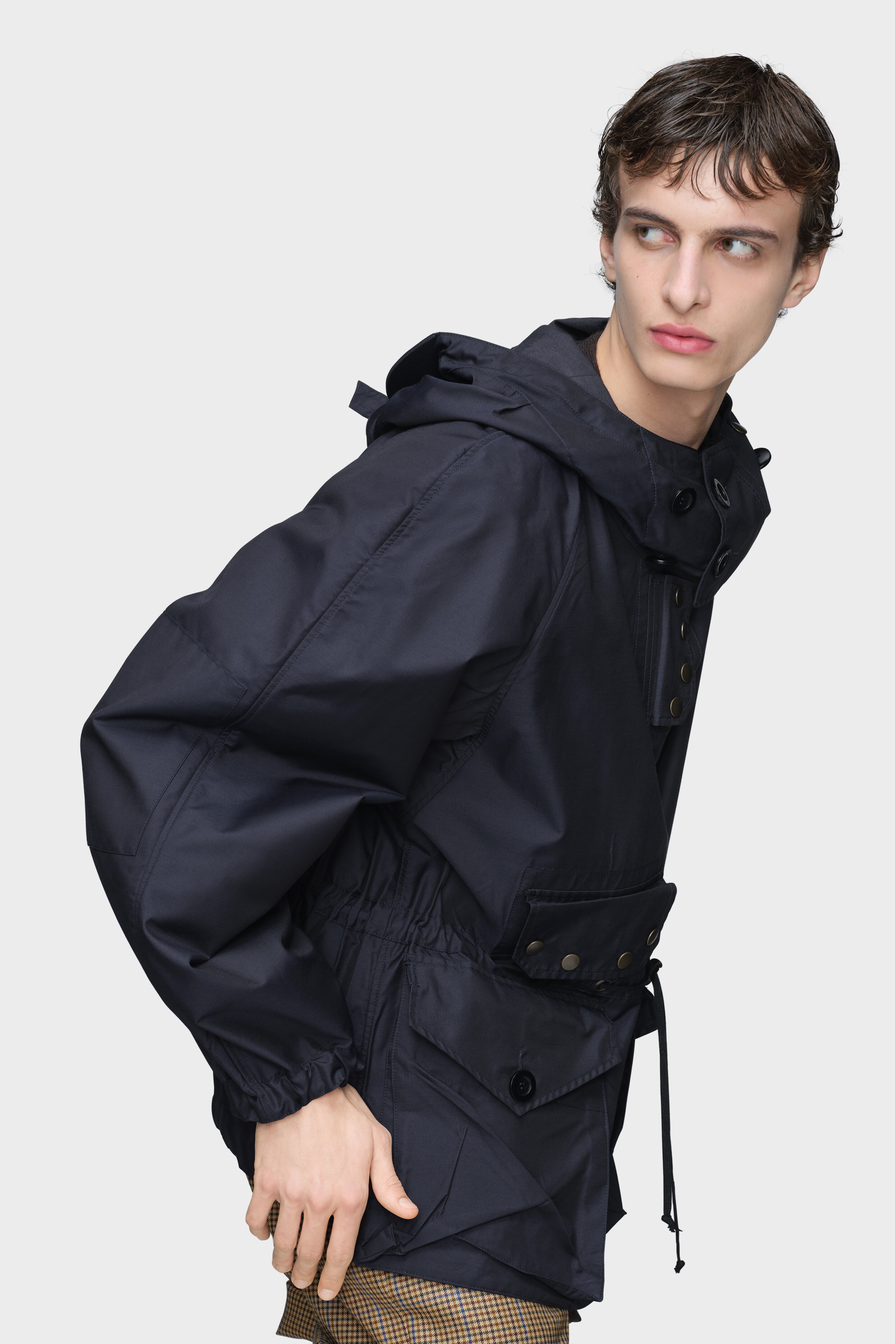 Men's Blue Wool Sport Jacket | Maison Margiela