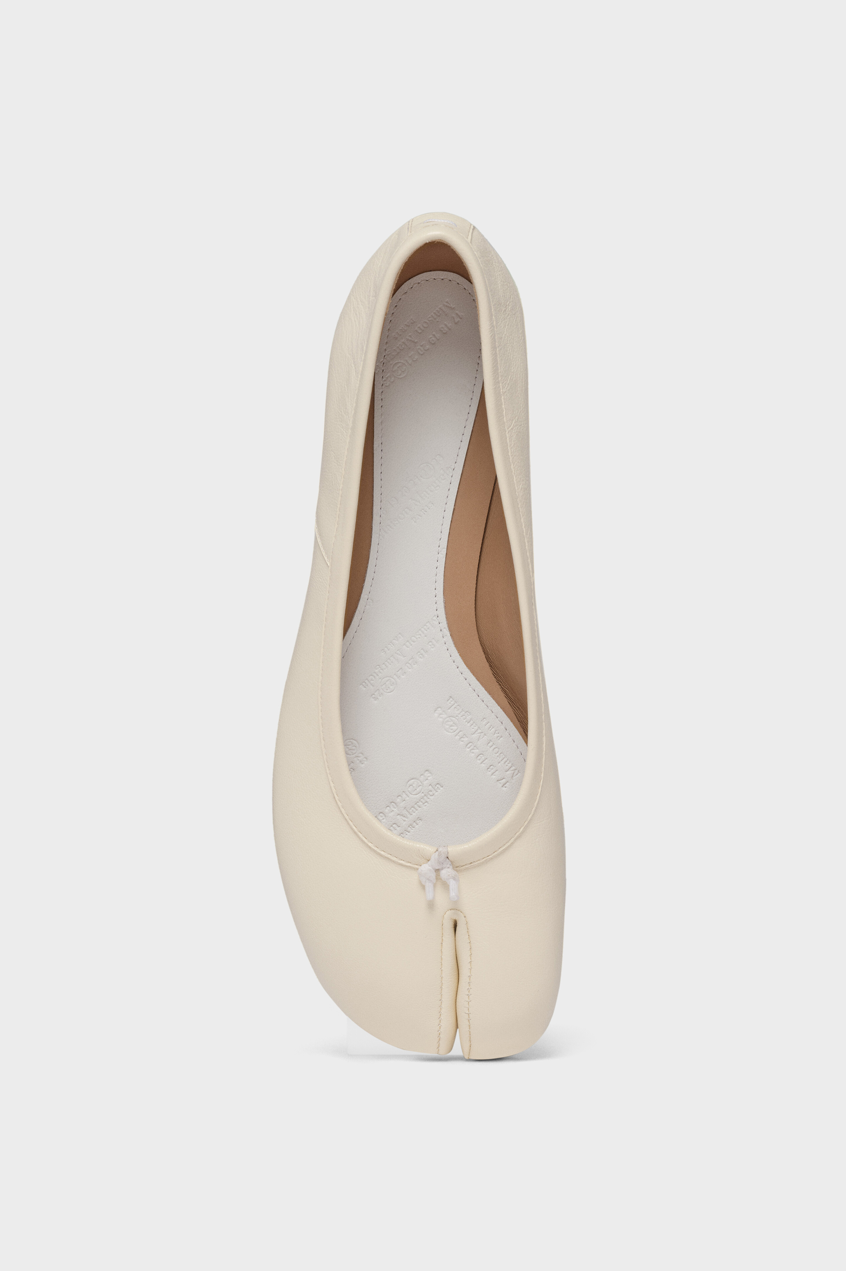 靴 Maison Margiela/ tabi ballet shoes Tabi Ballet Flats White | Maison Margiela