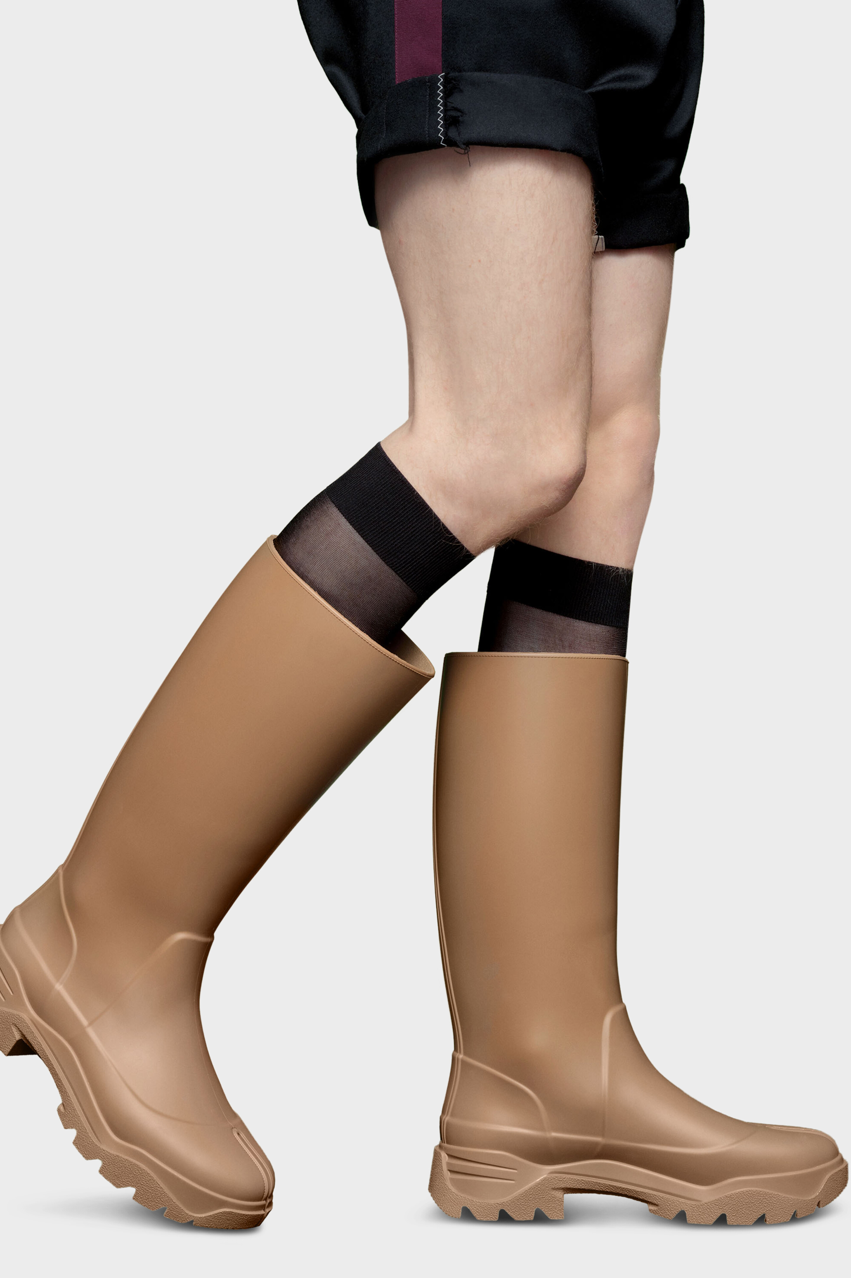 メンズ 膝丈 タビ レインブーツ｜Maison Margiela