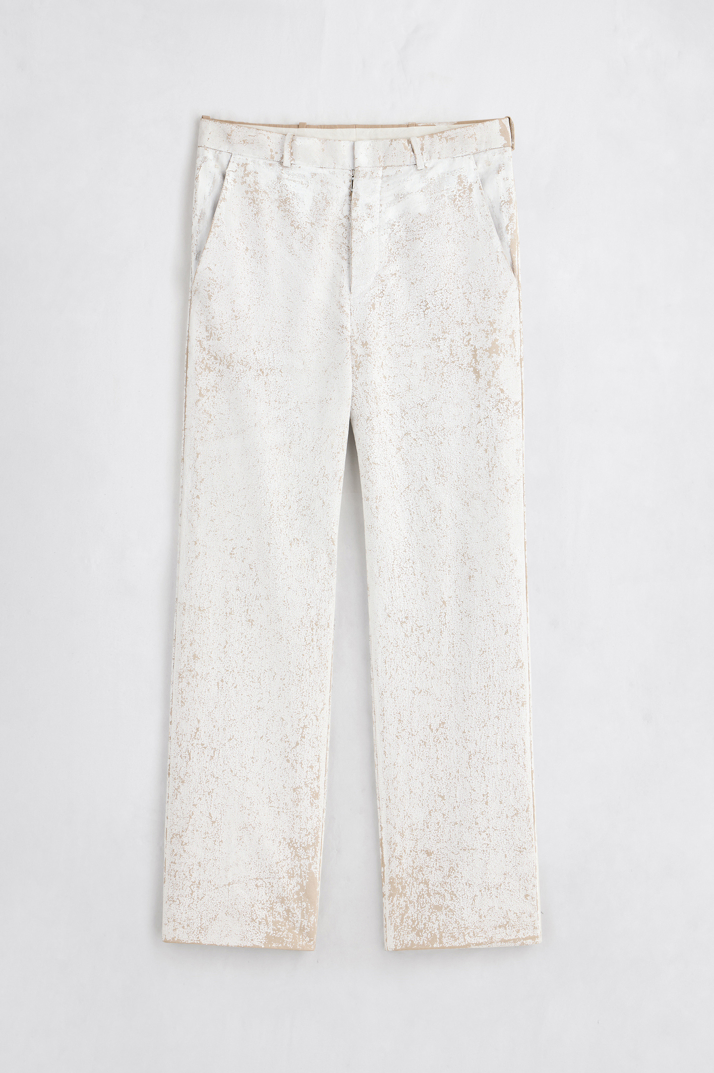 Pink beige Bianchetto Tailored Trousers | Maison Margiela Official