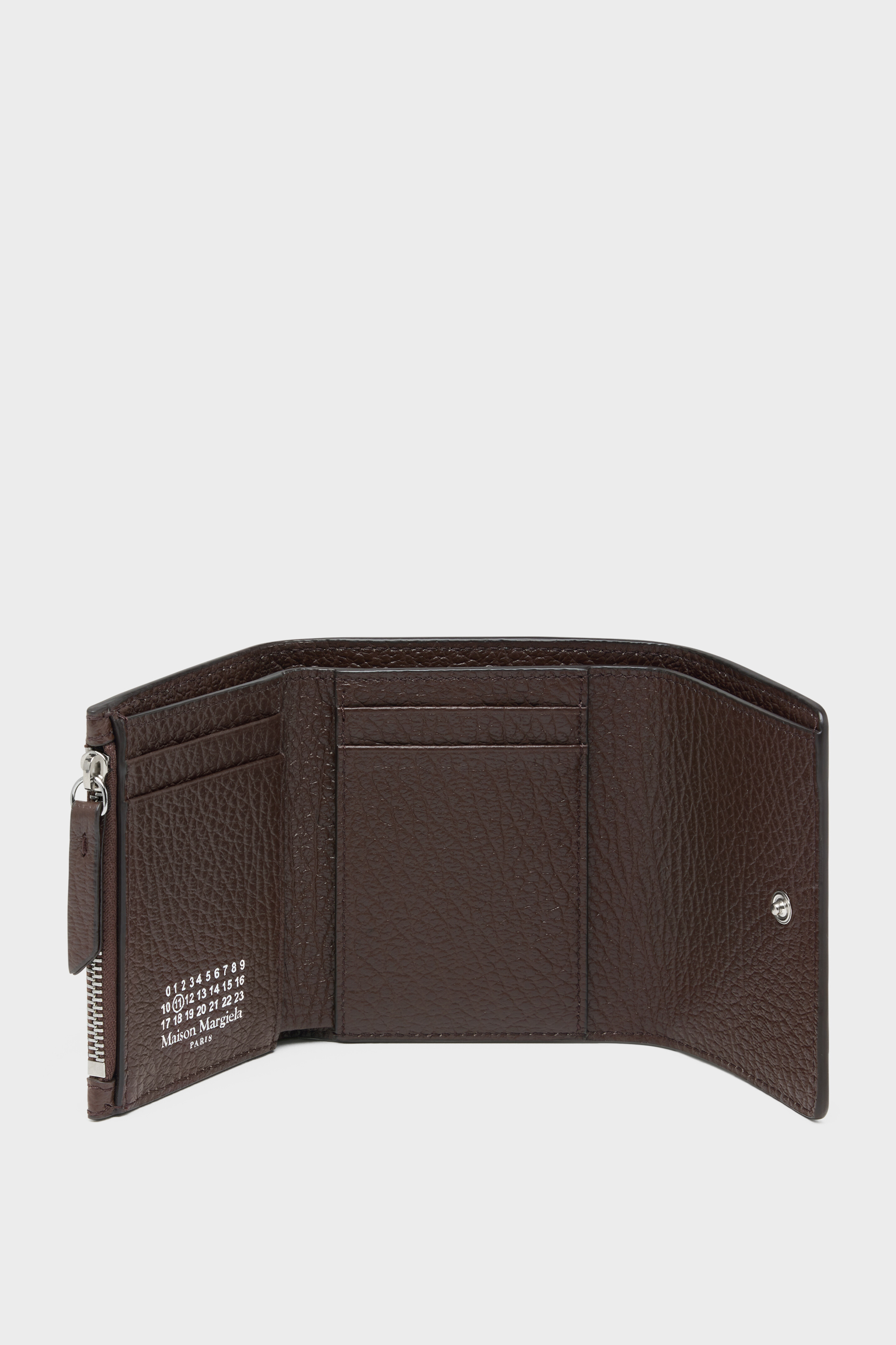 Maison Margiela 4ステッチウォレット メタルグレー 三つ折り