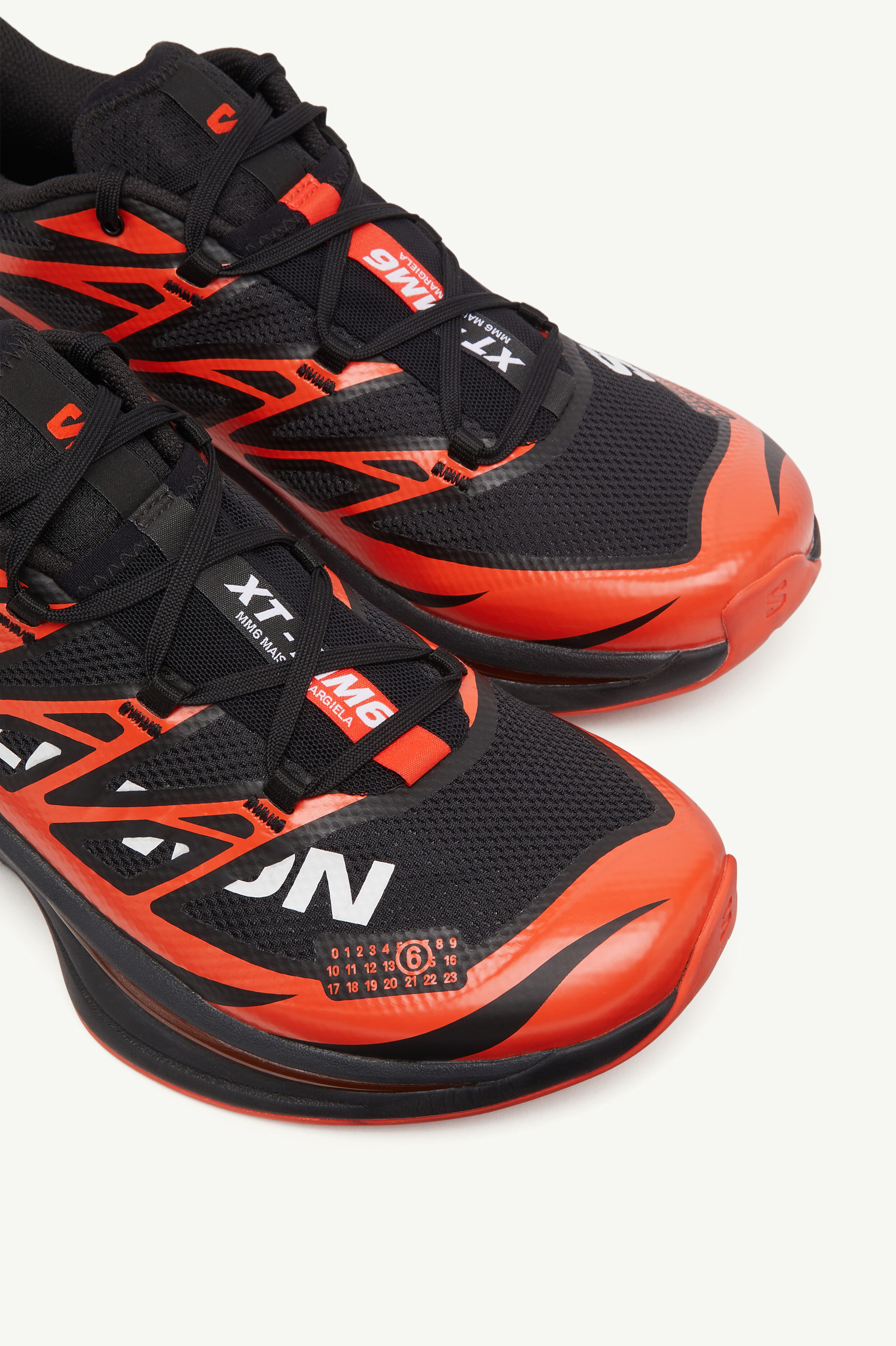 Men's Black & Red Sneakers MM6 x Salomon Xt | MM6