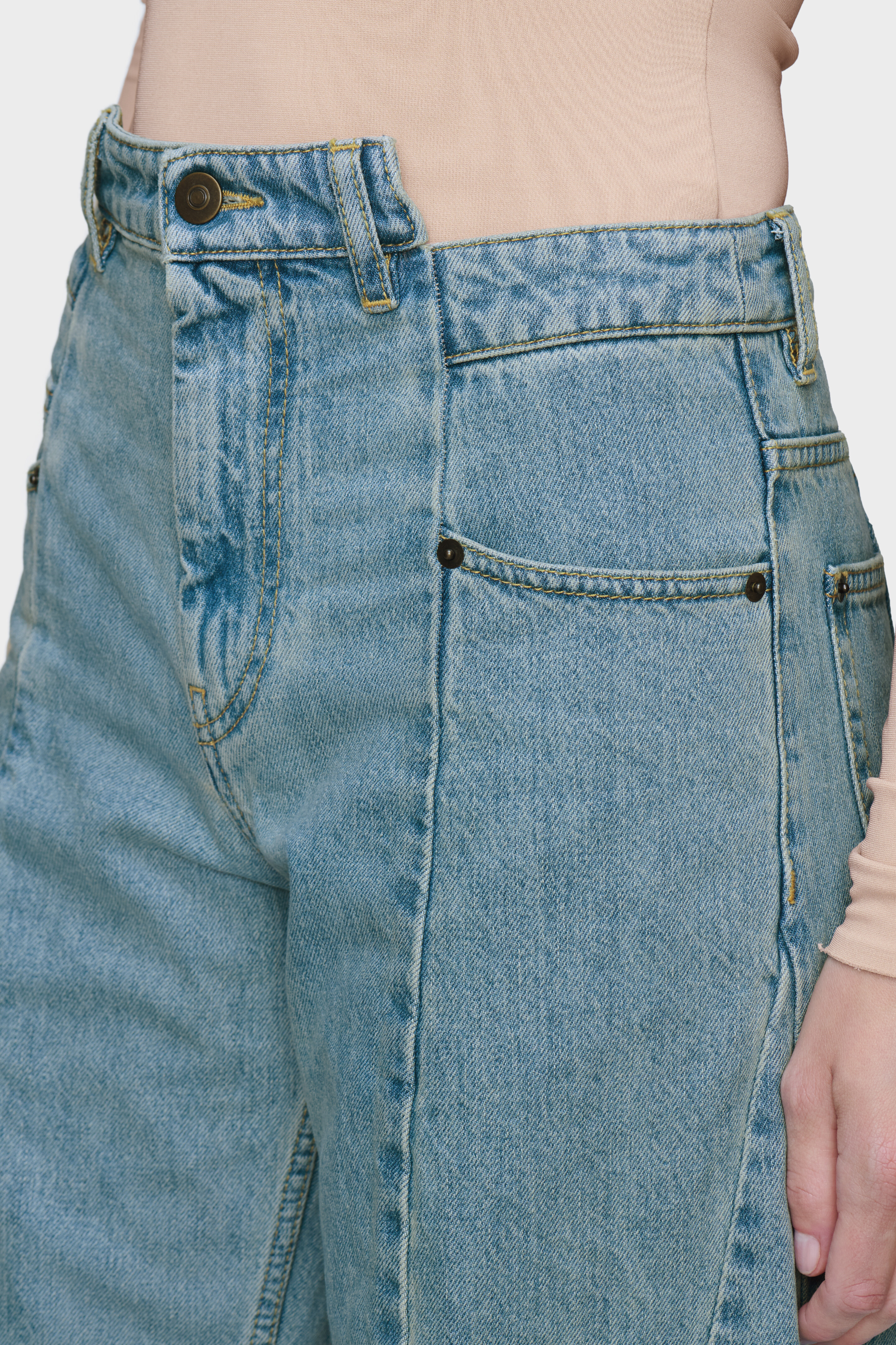 MAISONMARGIELA ジーンズ Blue Denim Regular-waisted Wide-leg Jeans | Maison Margiela