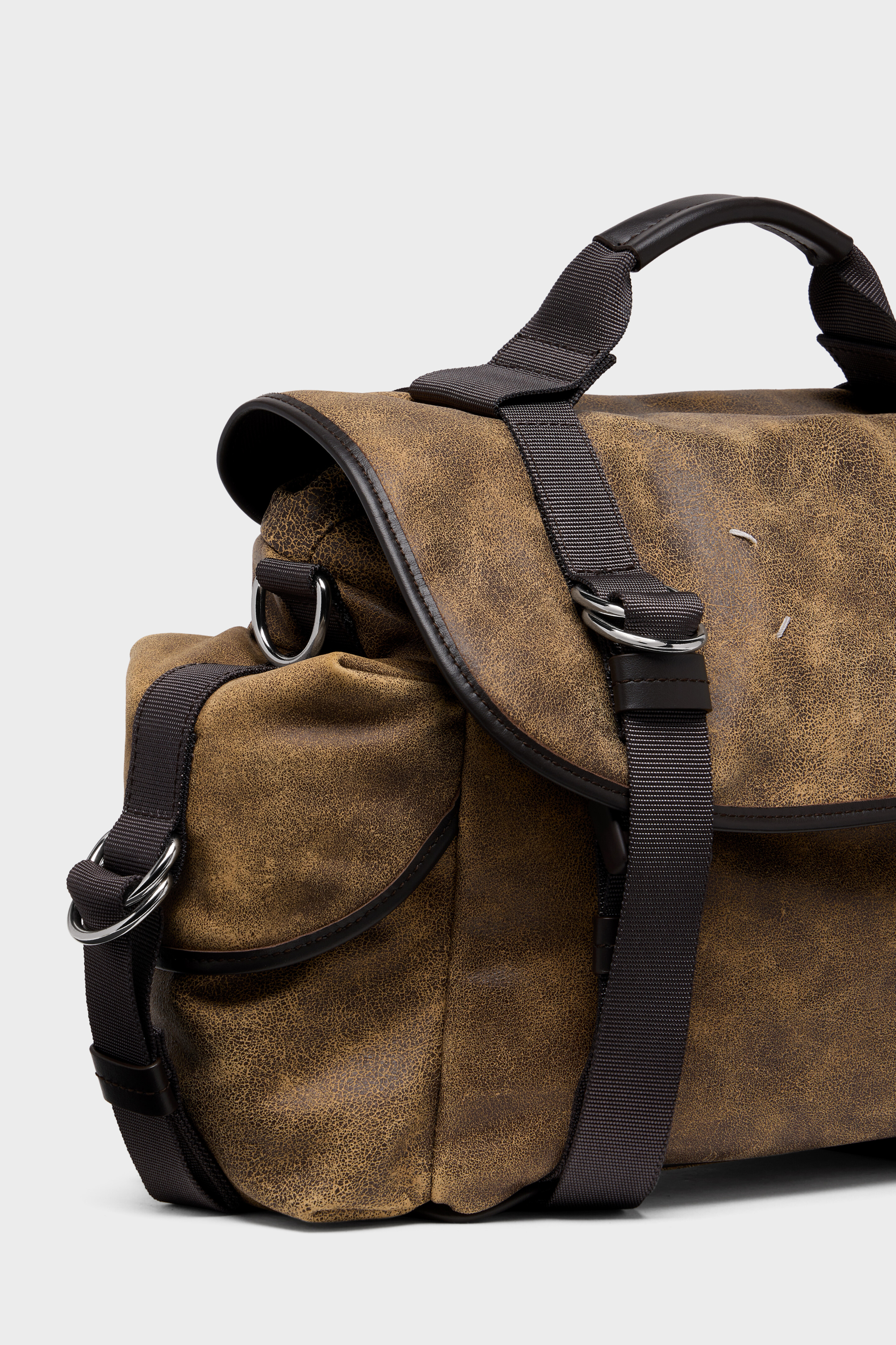 Brown High Tech Messenger Small | Maison Margiela Official
