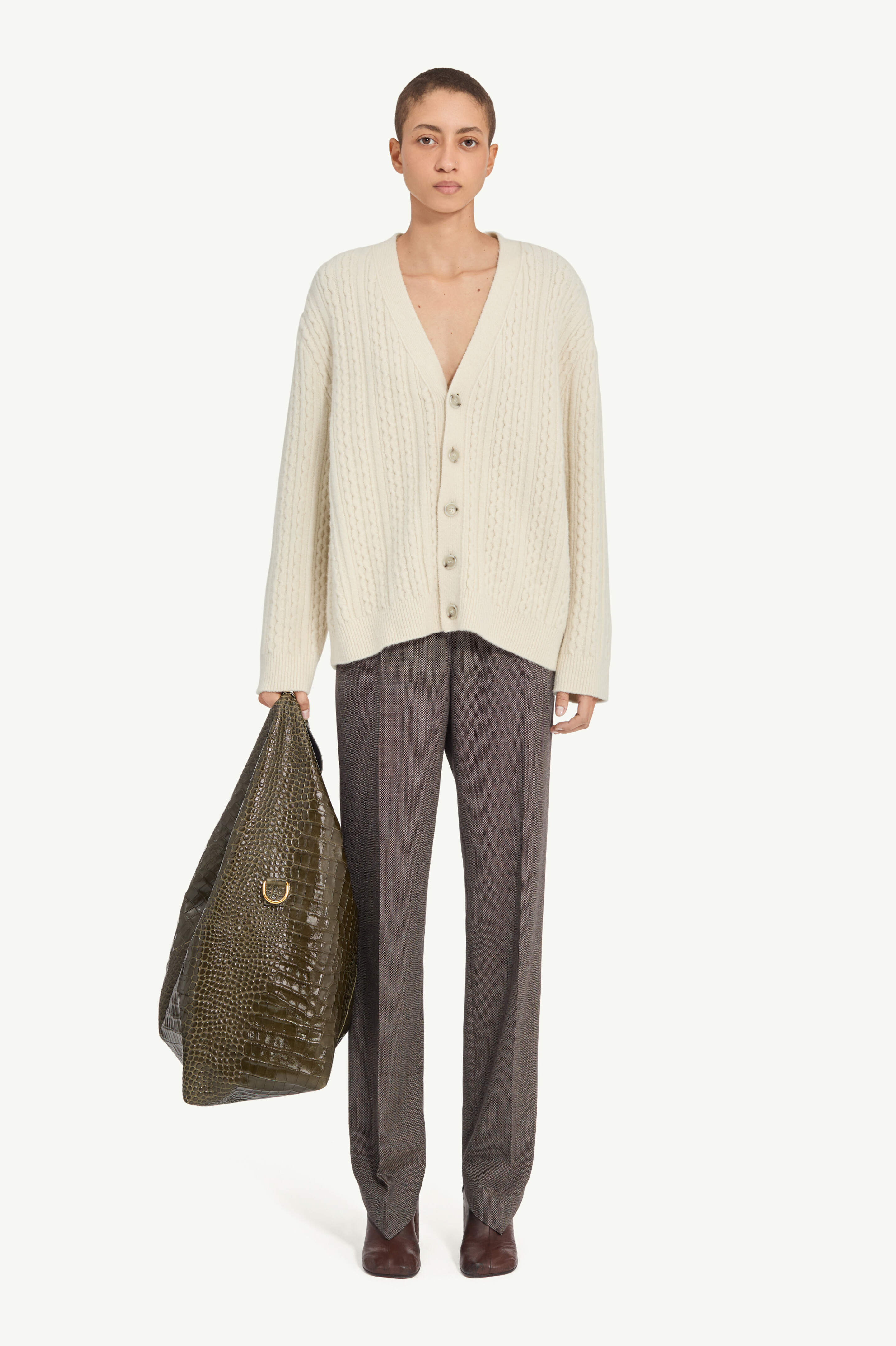 Maison Margiela 17aw ケーブルニットカーディガン メゾンマルジェラ Maison Margiela 14 17AW REPLICA Irish Fisherman