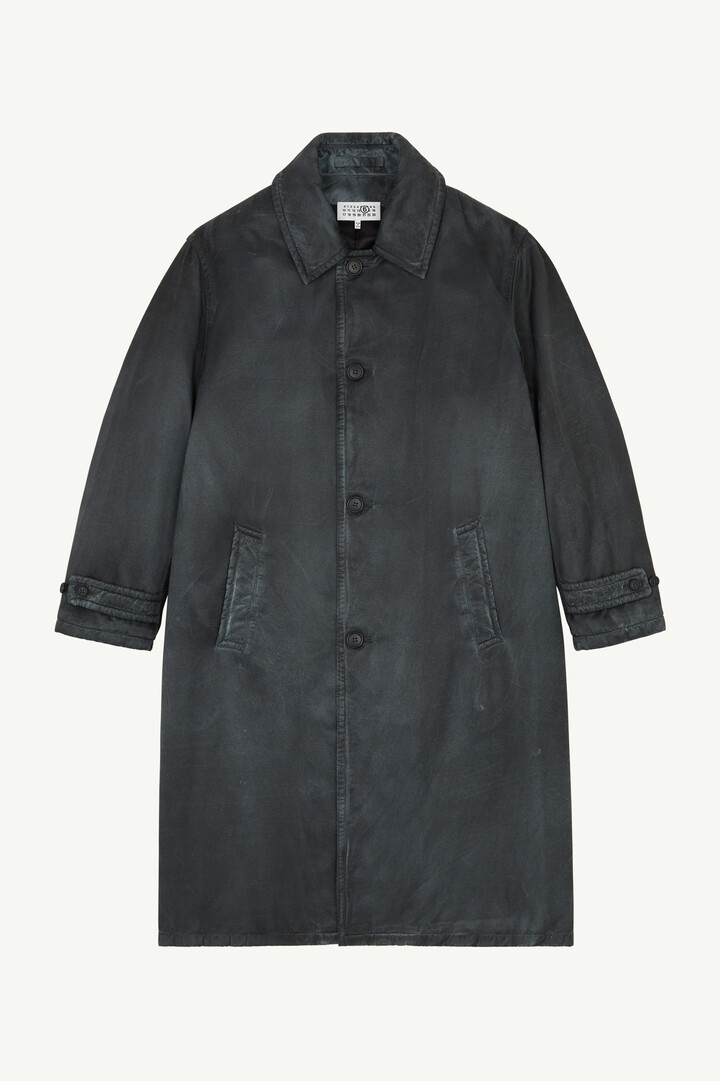 ウォッシュド コットンコート