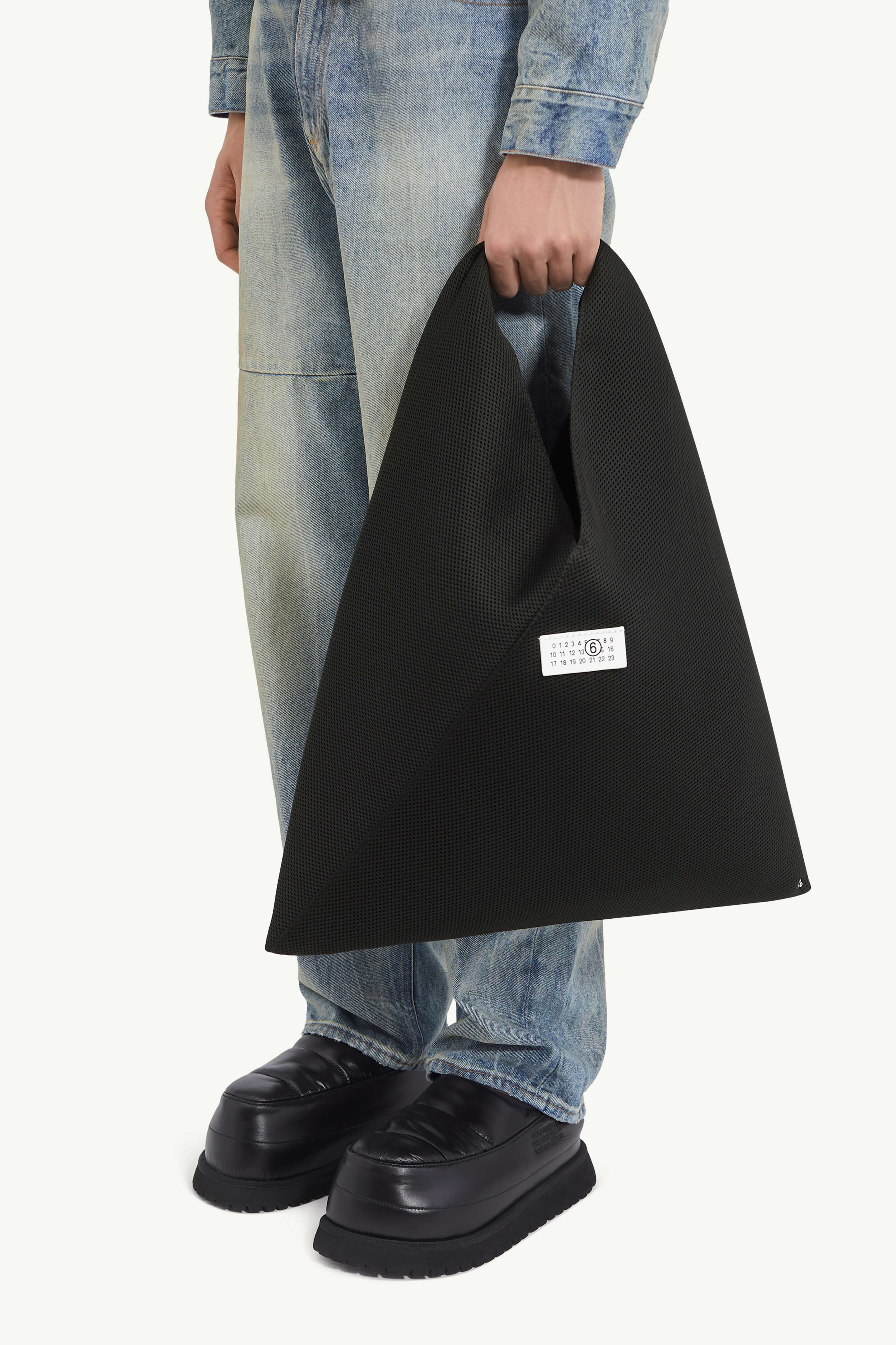 バッグ mm6 Maison Margiela /Japanese bag medium MM6 Maison Margiela Japanese Medium Bag - Black | Garmentory