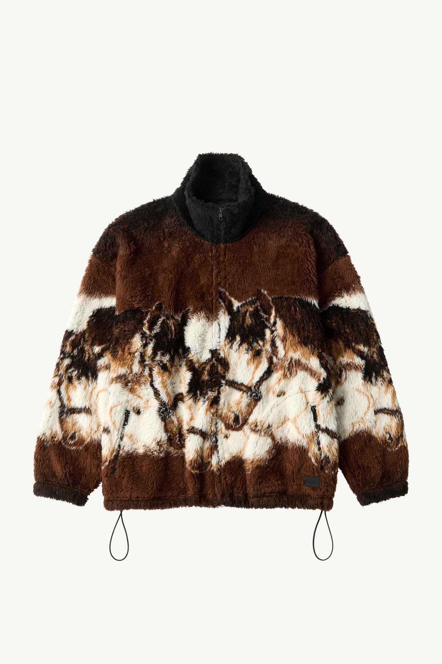 Yellow Horse portait fleece | MM6 Official