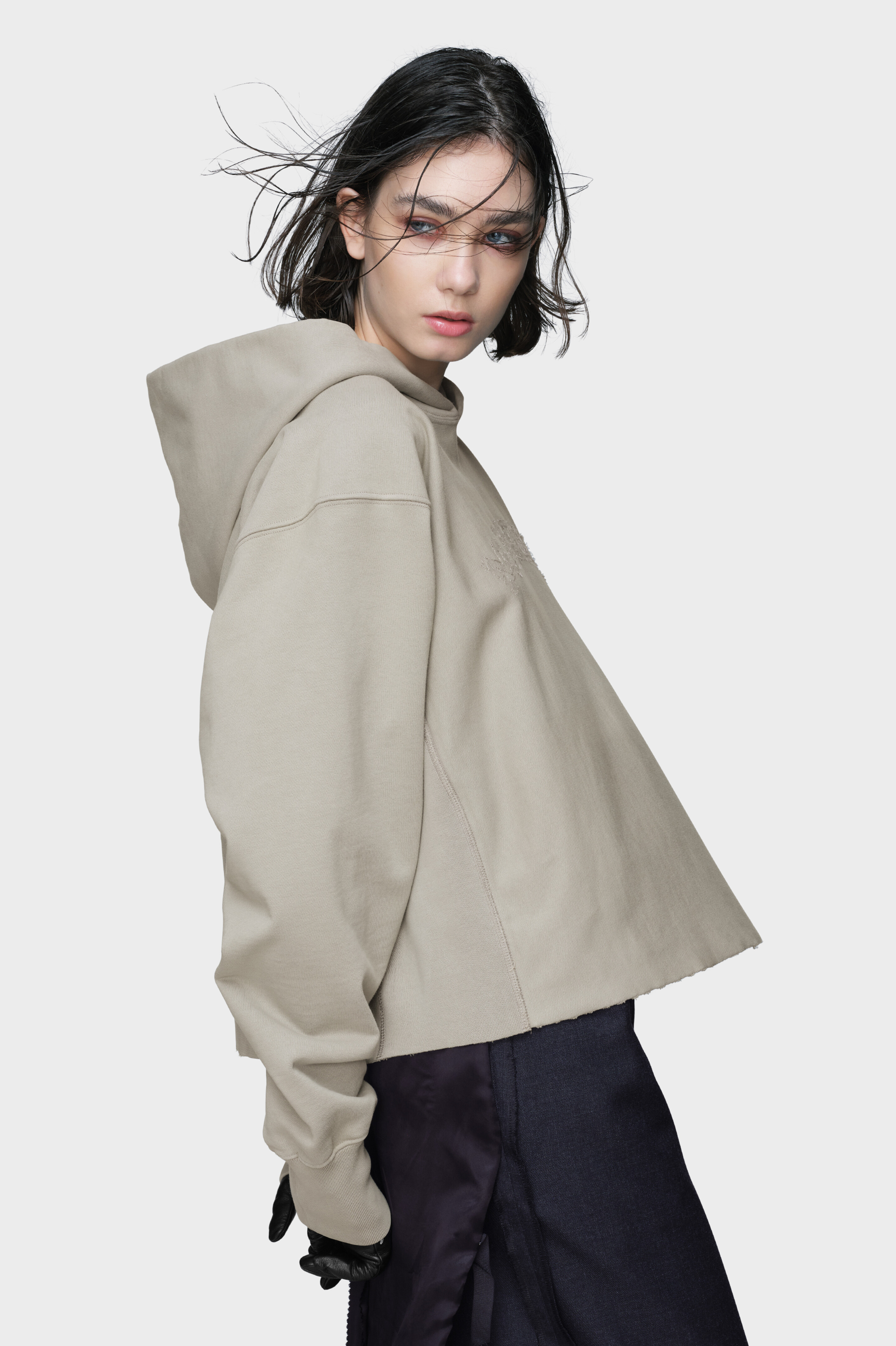 へ*ん様 Maison Margiela Women's Brown Cotton Signature Sweatshirt | Maison Margiela