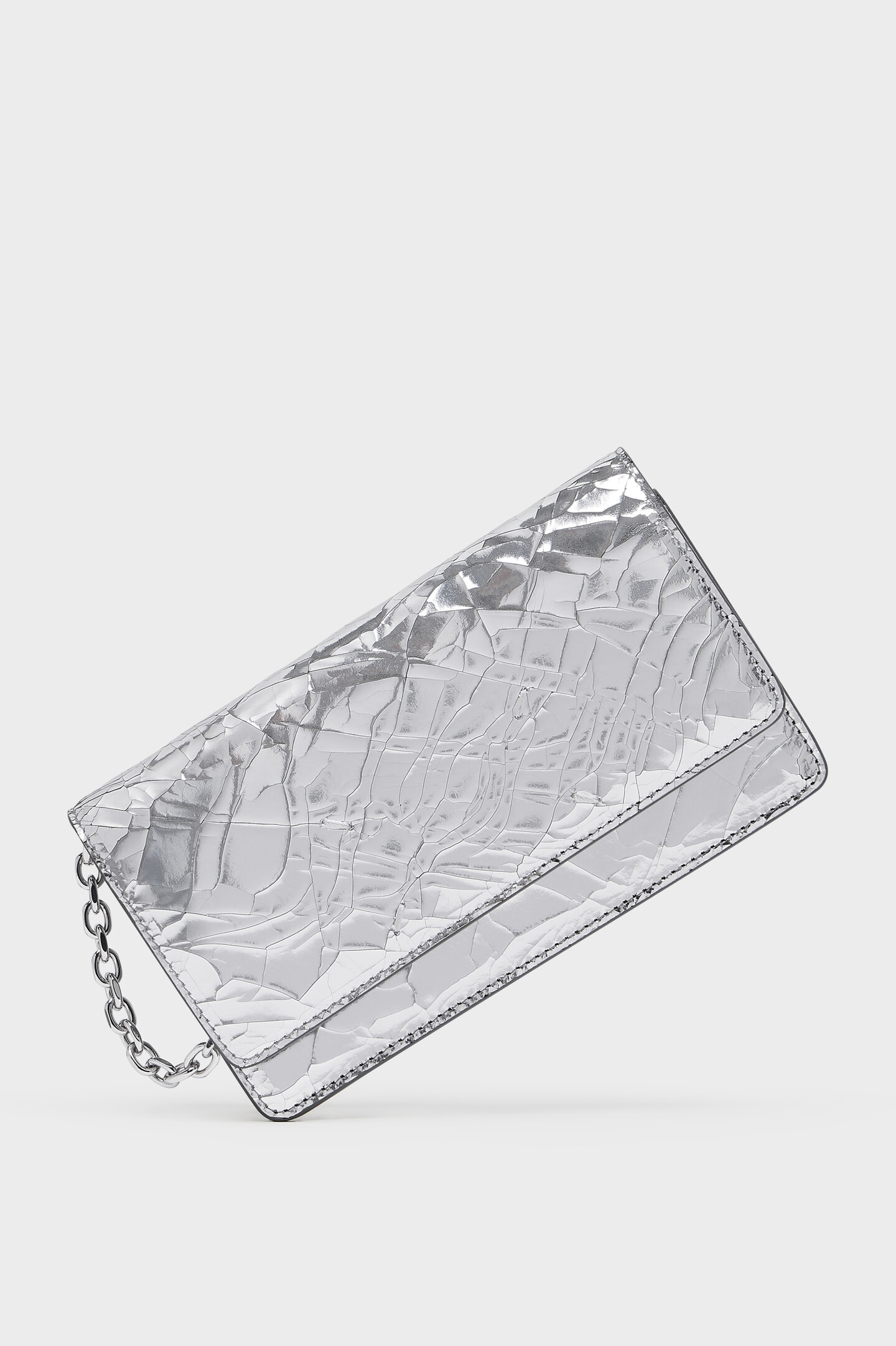 ミラーシルバーチェーンウォレット | Maison Margiela