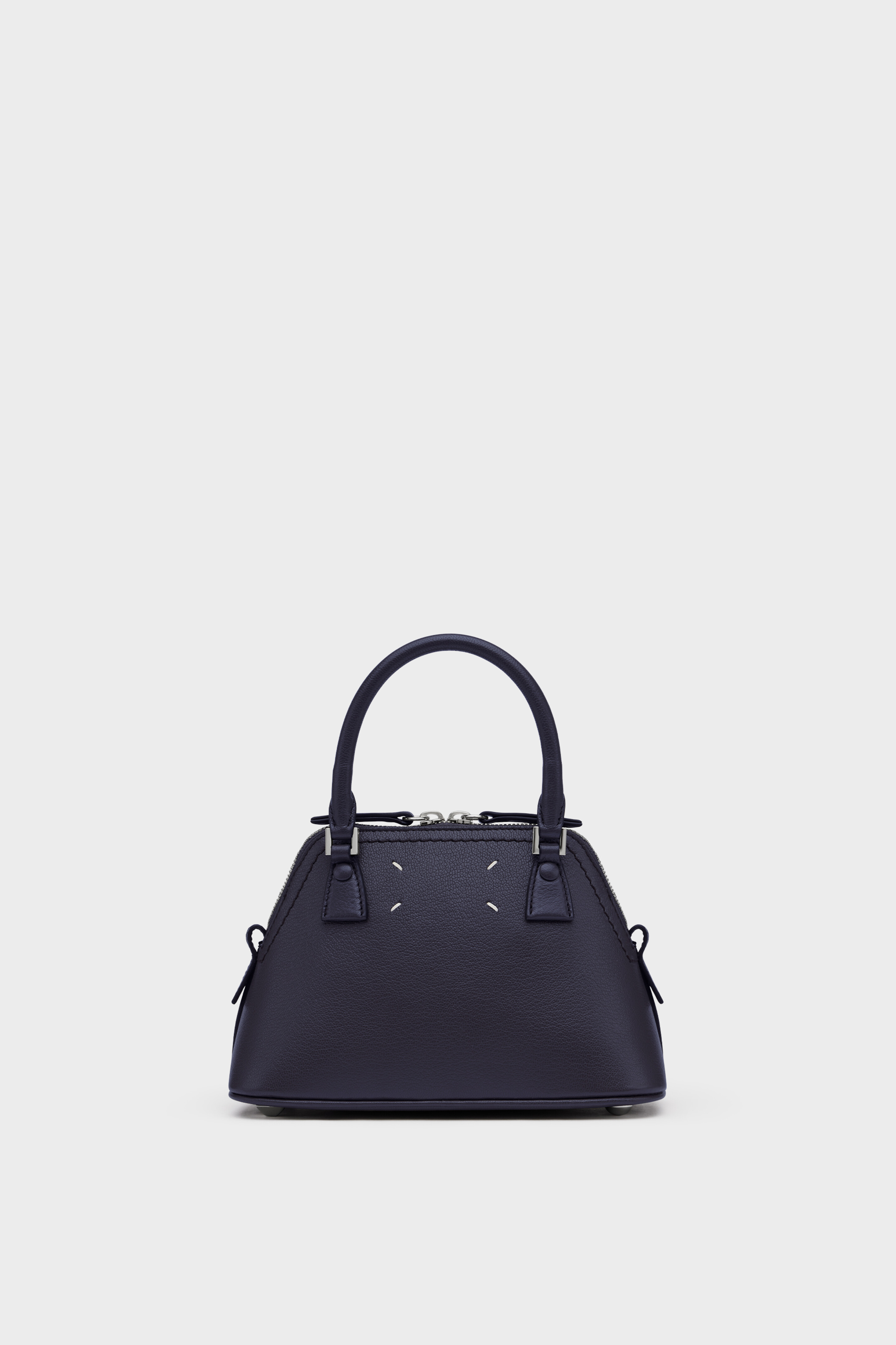 Blue Leather 5AC Crossbody Bag Classique Micro