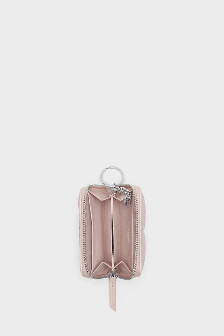 COIN HOLDER ZIP AROUND WITH KEYRING