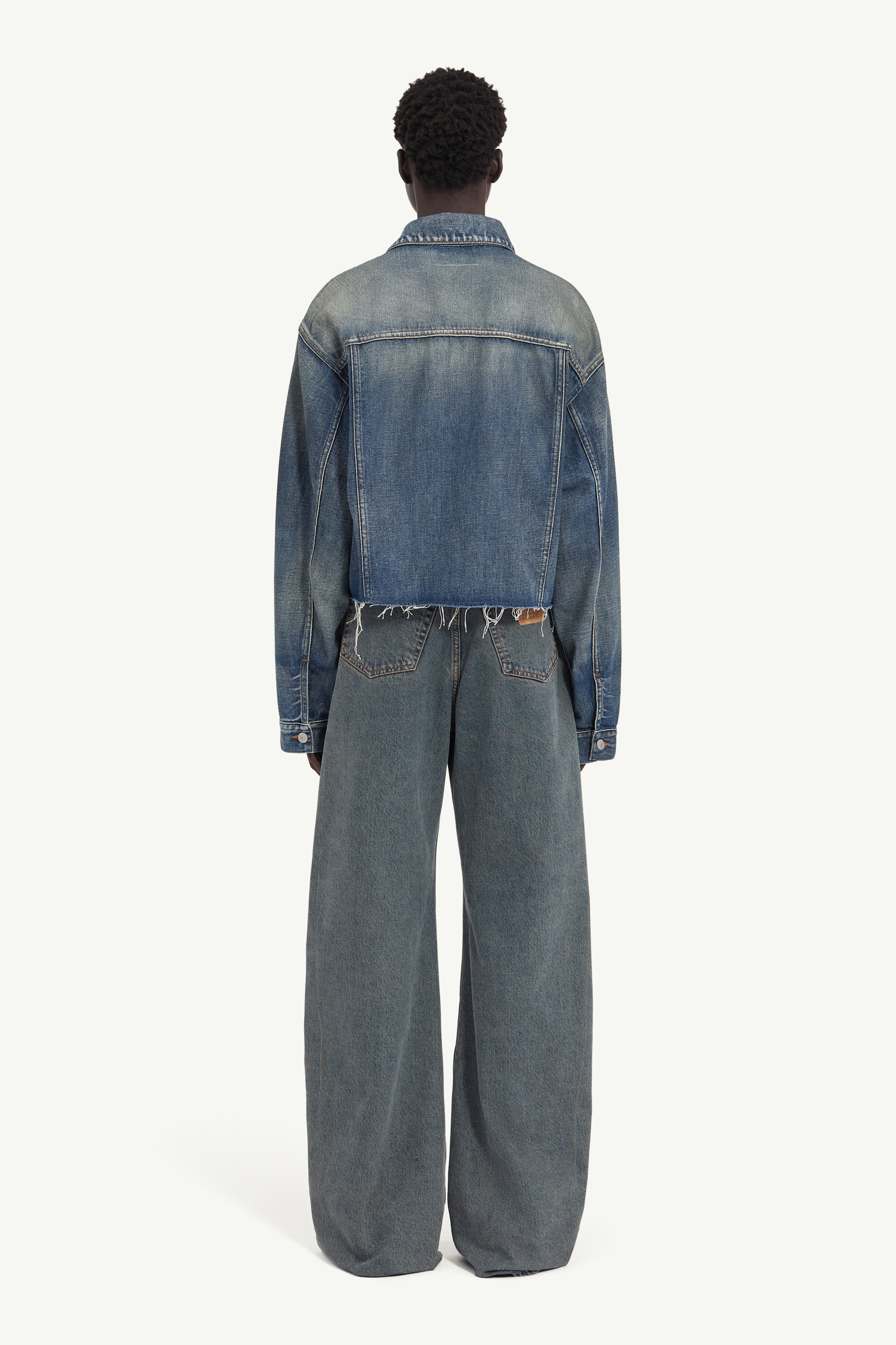 Blue Denim jacket | MM6 Official