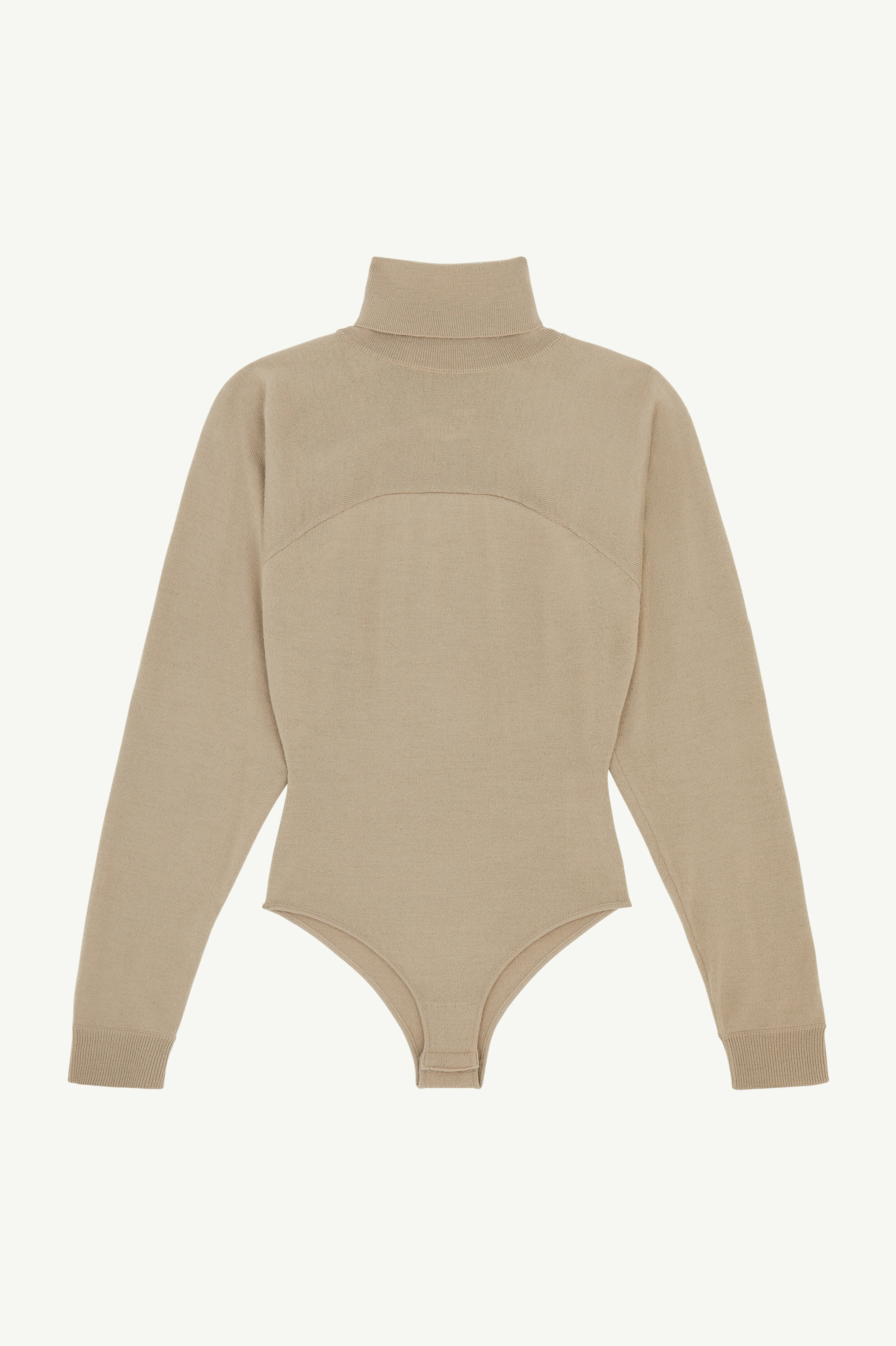めい High-neck bodysuit