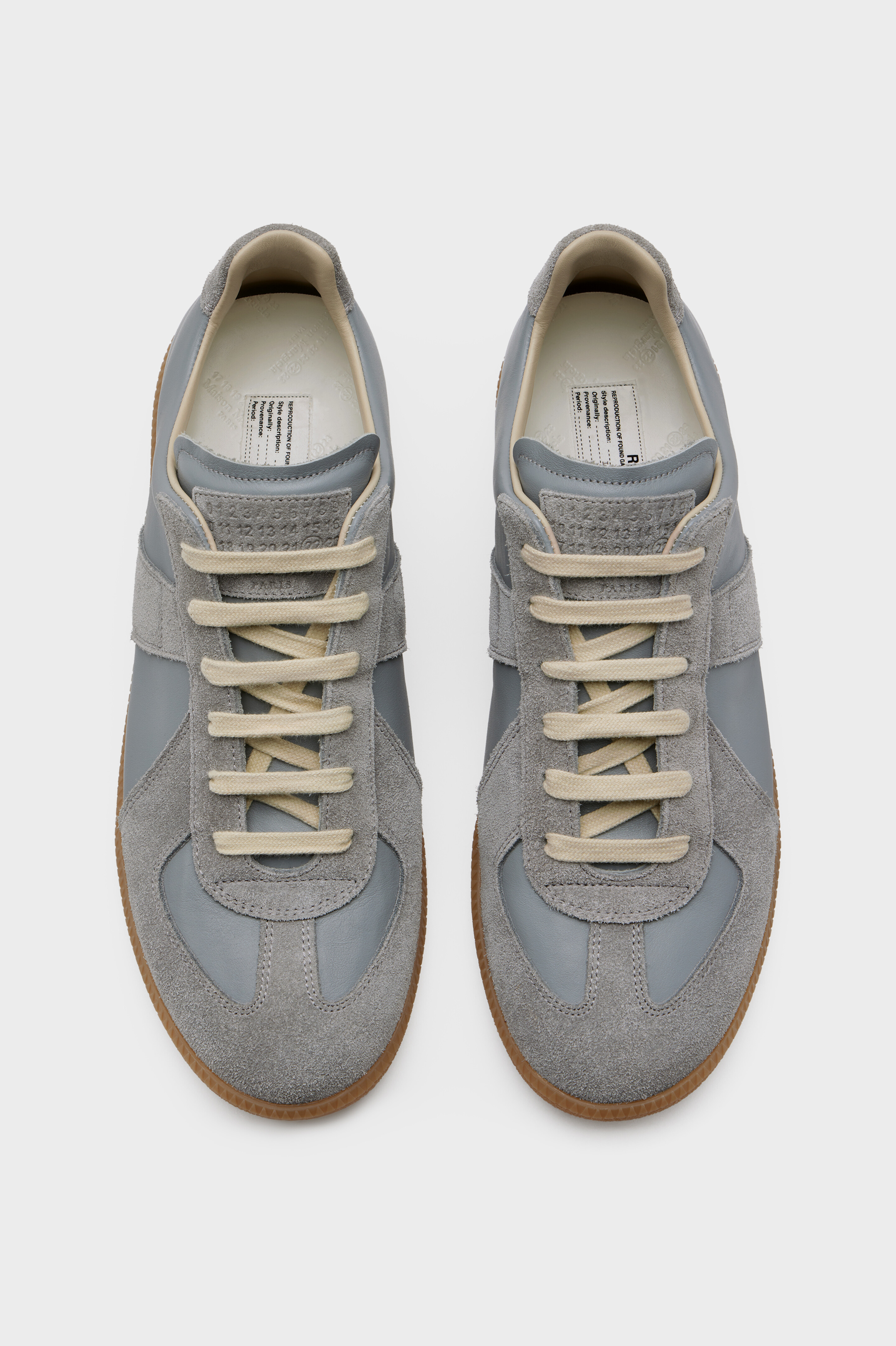 Light Blue Replica sneakers | Maison Margiela Official