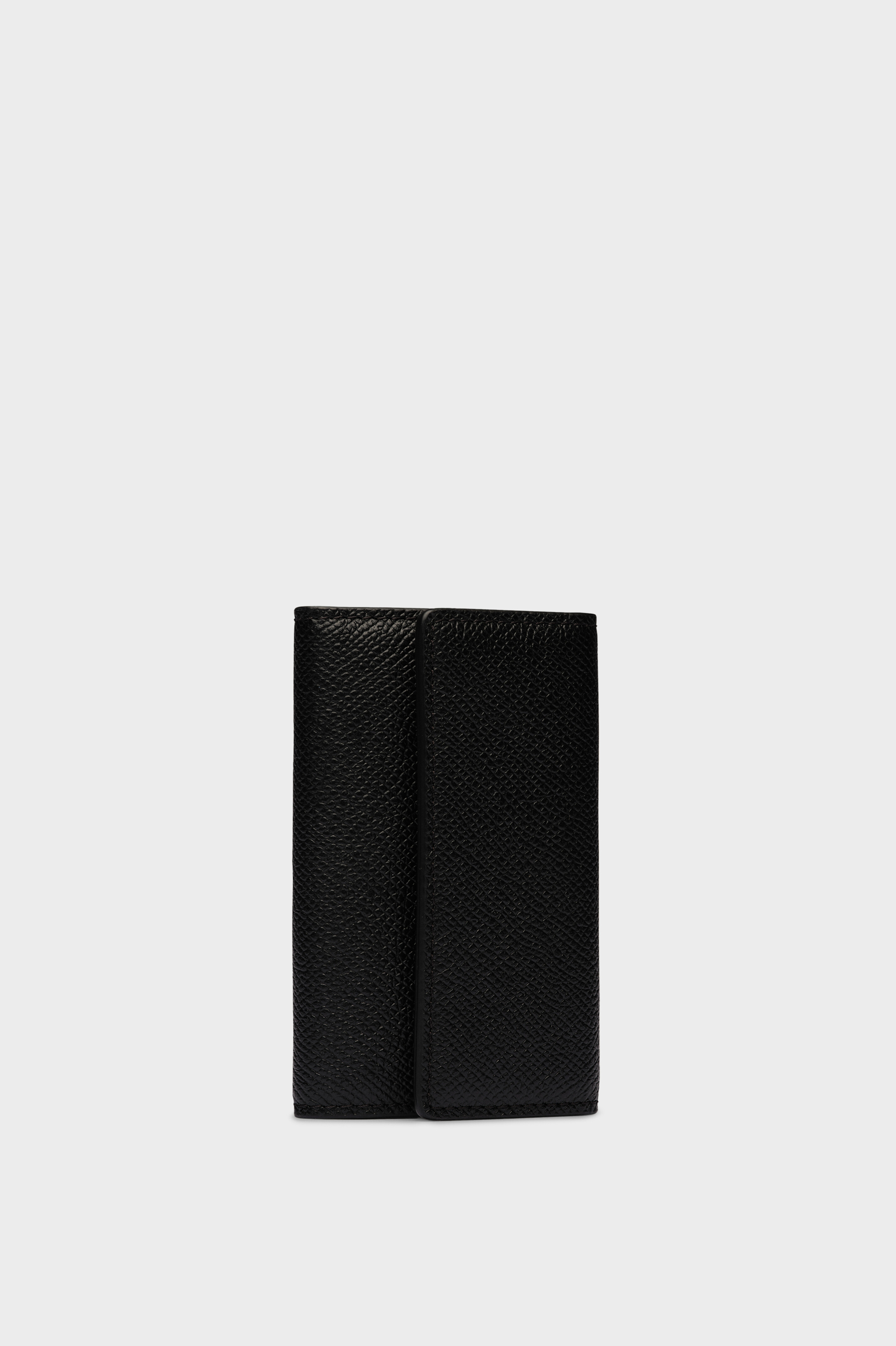 Black Gray Leather Wallet | Maison Margiela