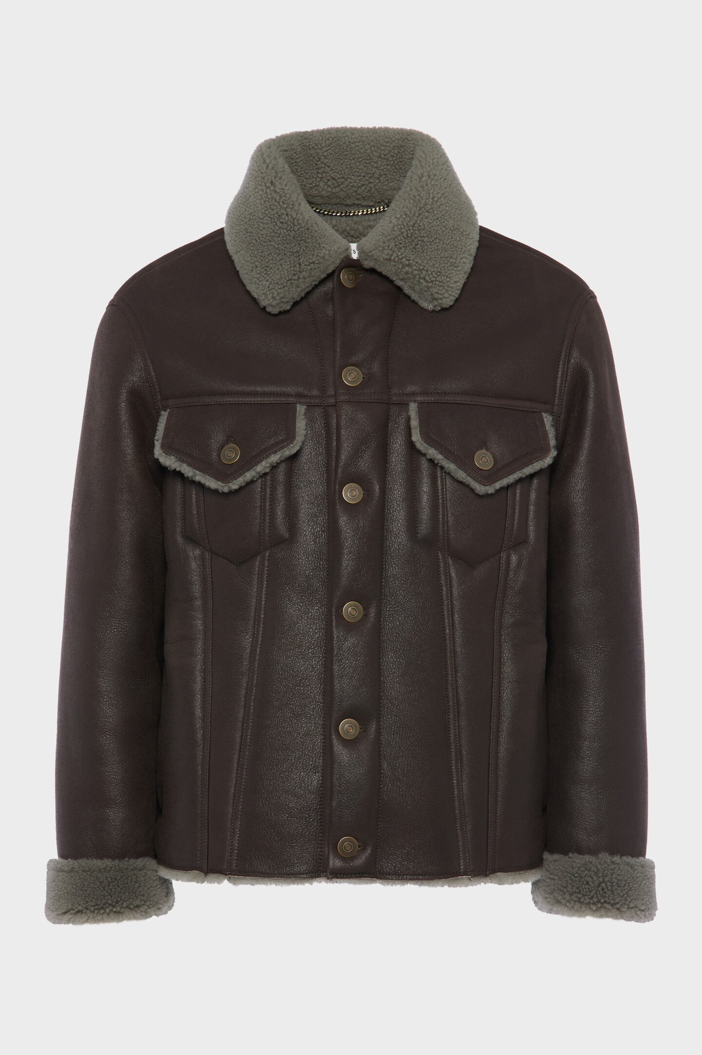 ジャケット・アウター Maison Margiela Oversized Shearling JKT S50AM0659_SY1399_143_L.jpg