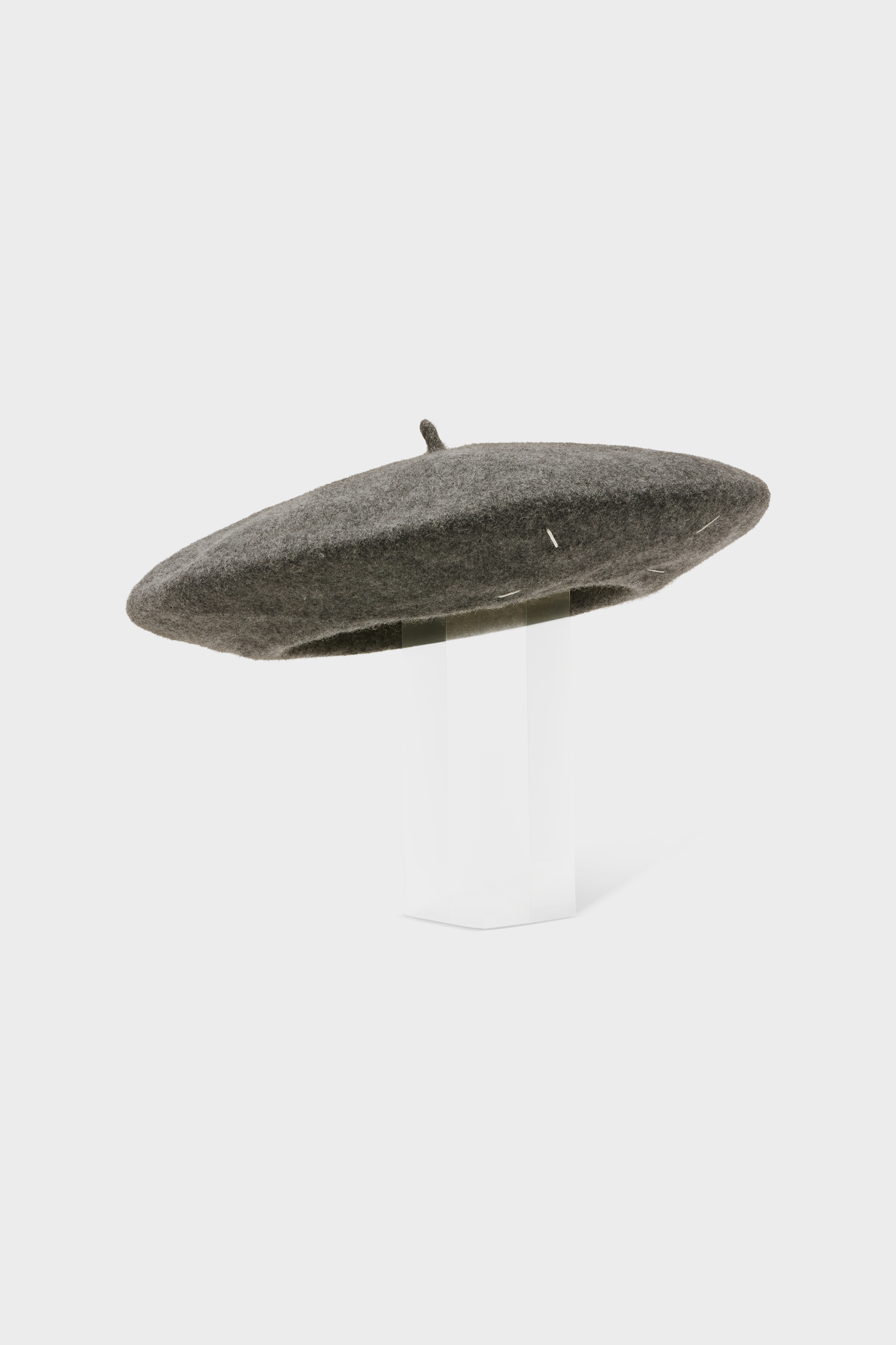 Felted wool beret