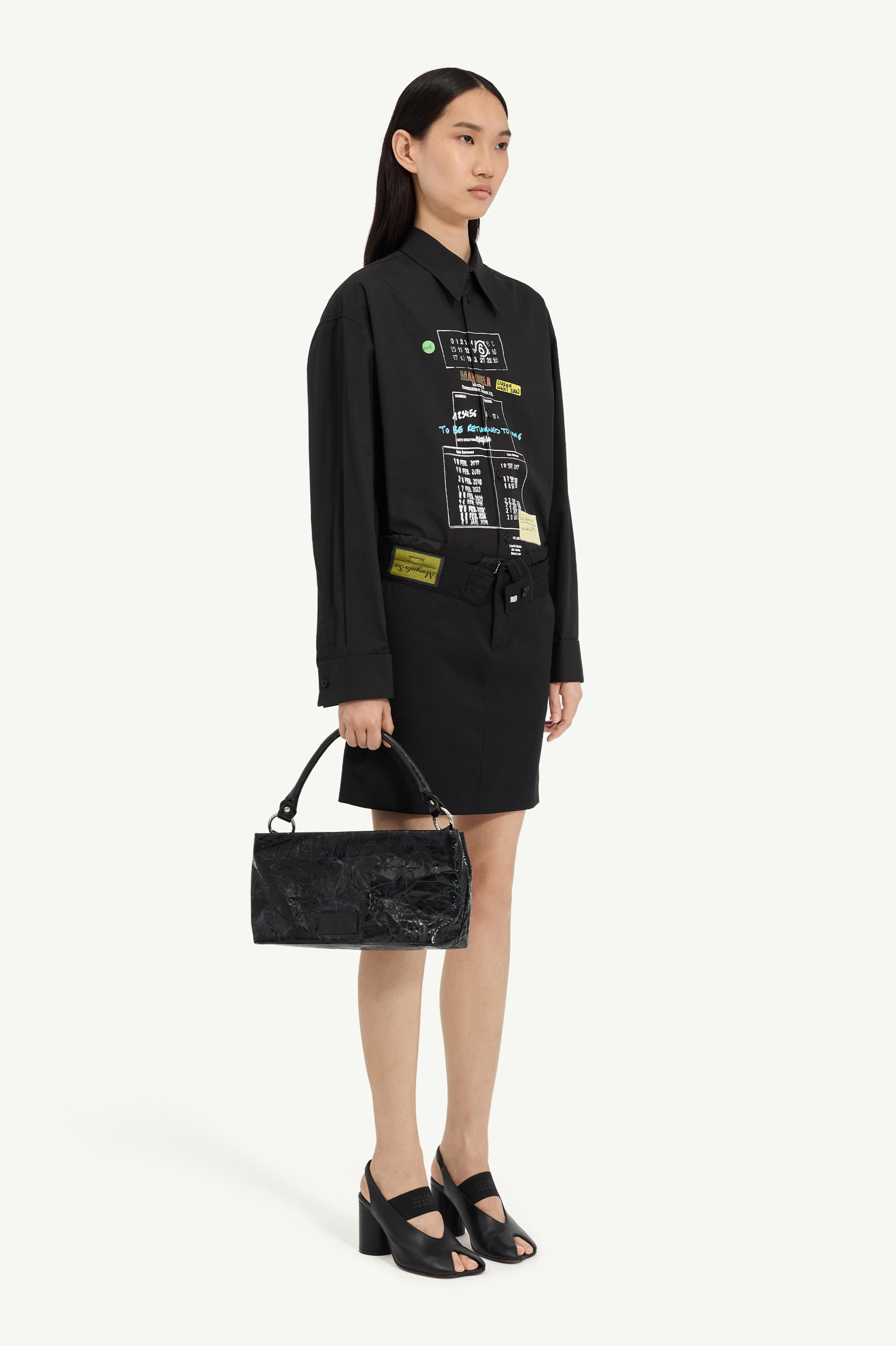 ウールミニスカート