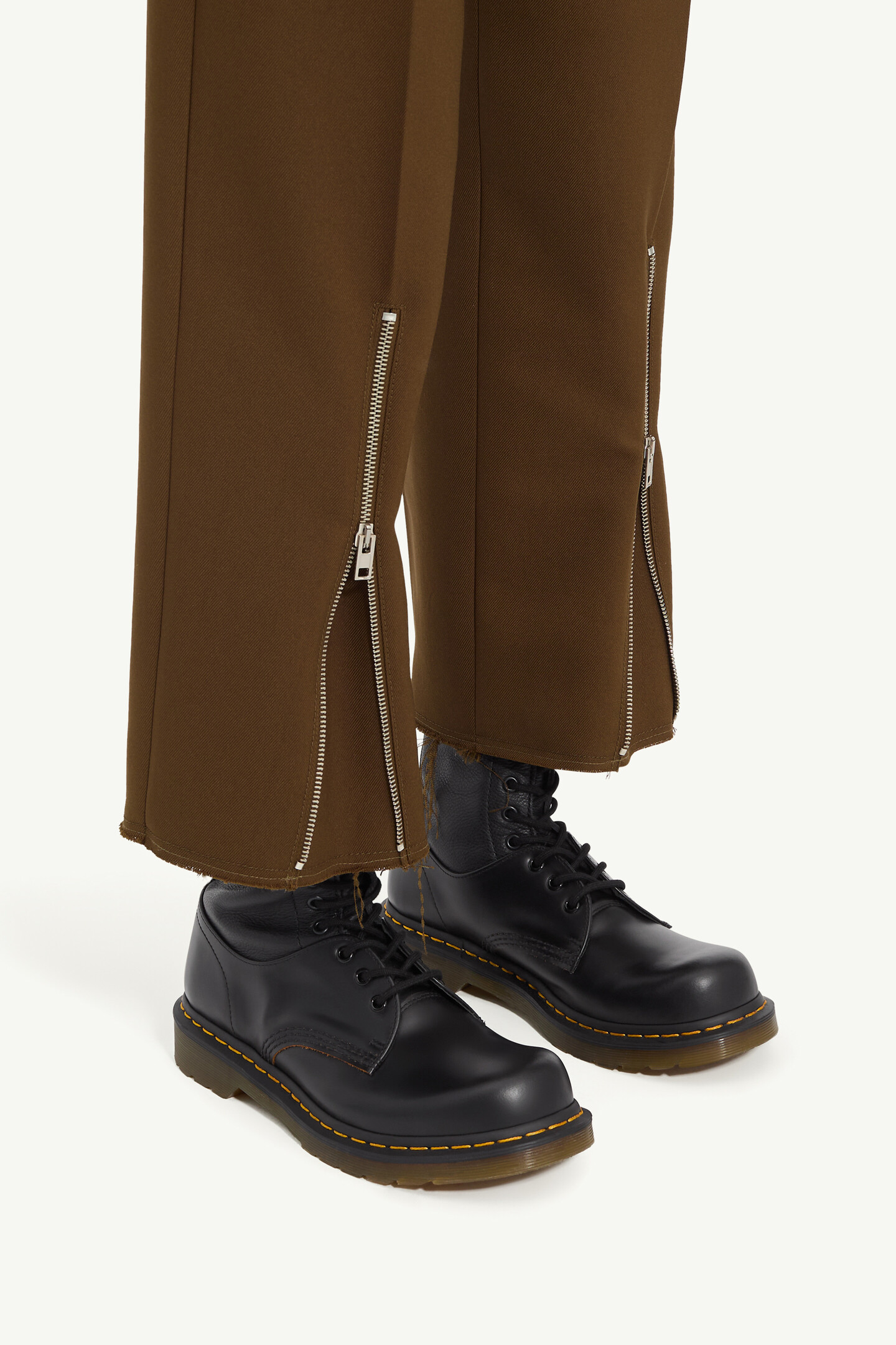 Black Women's Combat Boot - MM6 x Dr. Martens | Maison Margiela