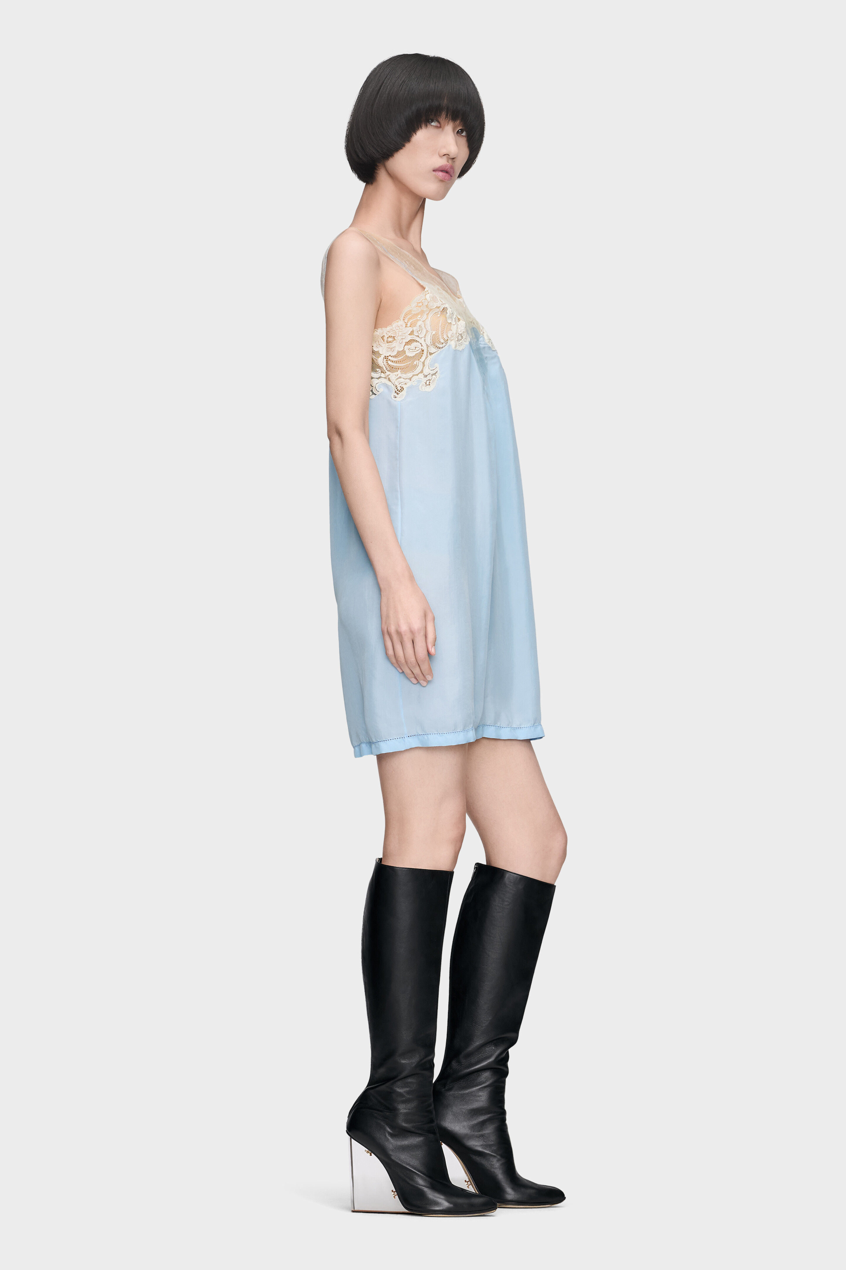 Taped Slip Dress