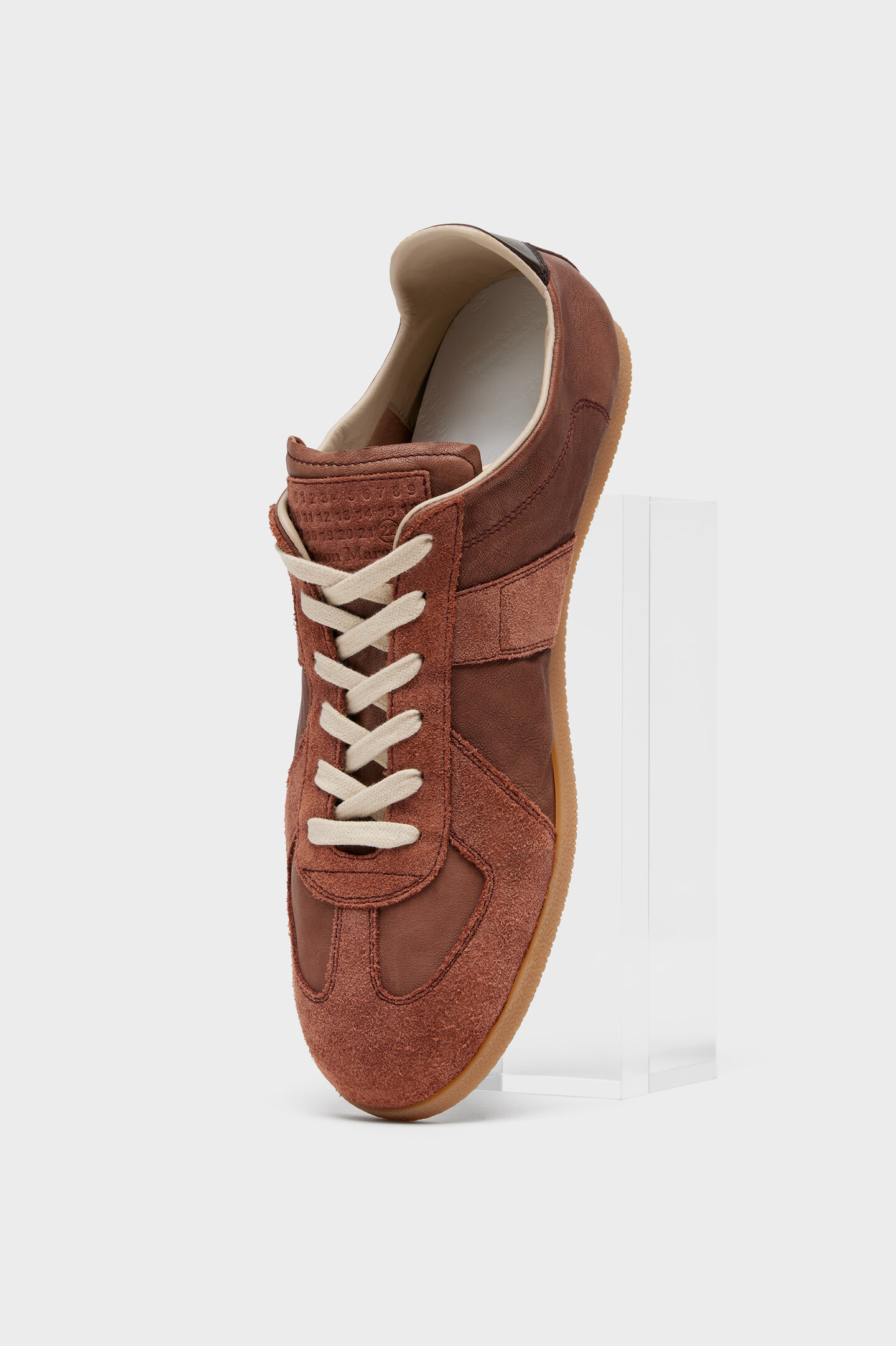 Adobe Brown Replica Soft Sneaker | Maison Margiela Official