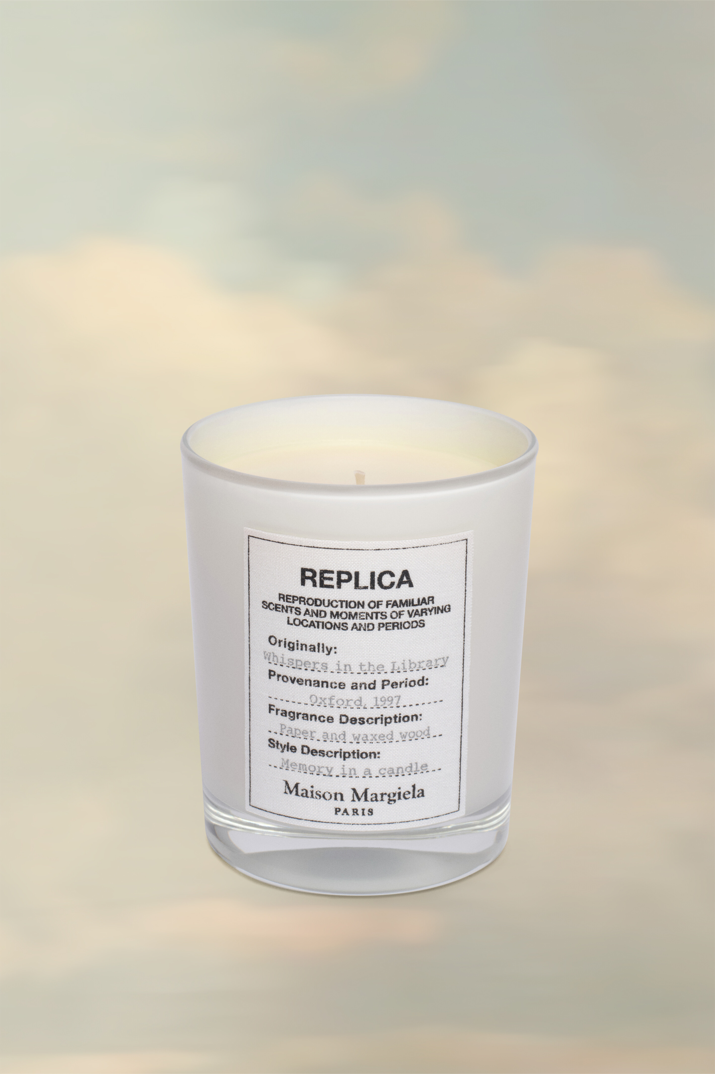 Replica Whispers in the Library Candle | Maison Margiela