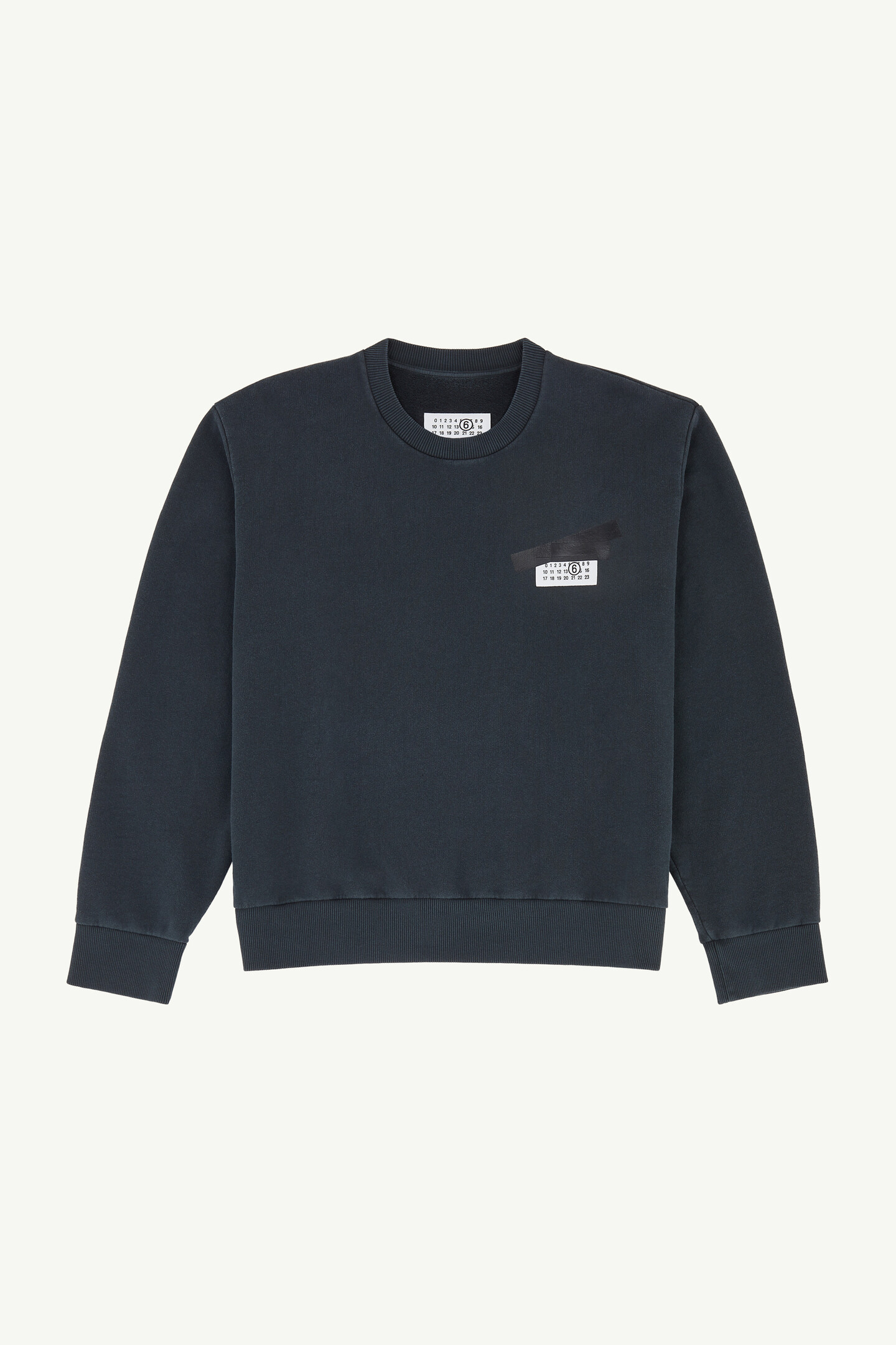 Men's Cotton Numeric Logo Jumper | MM6