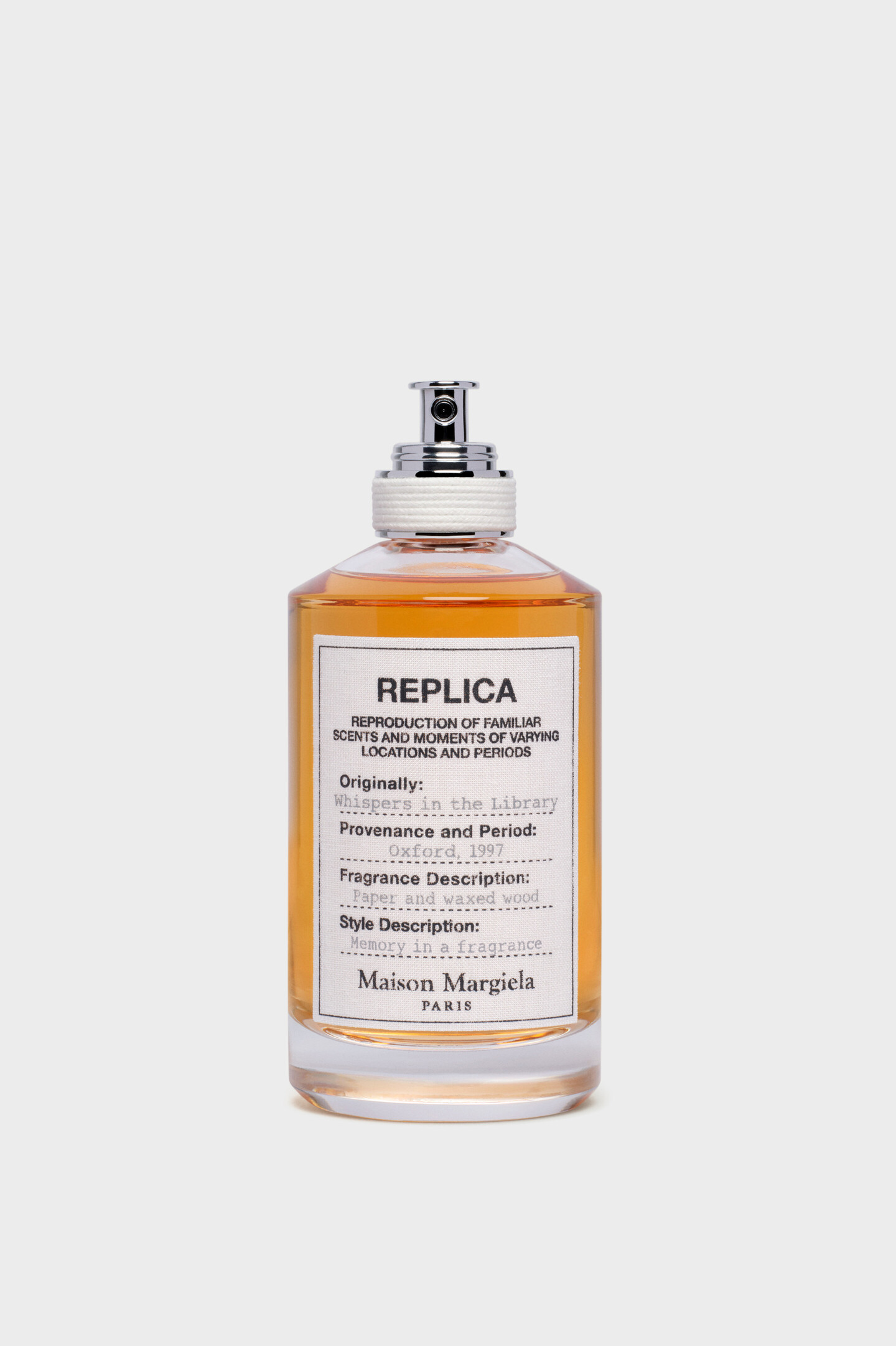 Silver Replica Whispers in the Library Eau de Toilette | Maison