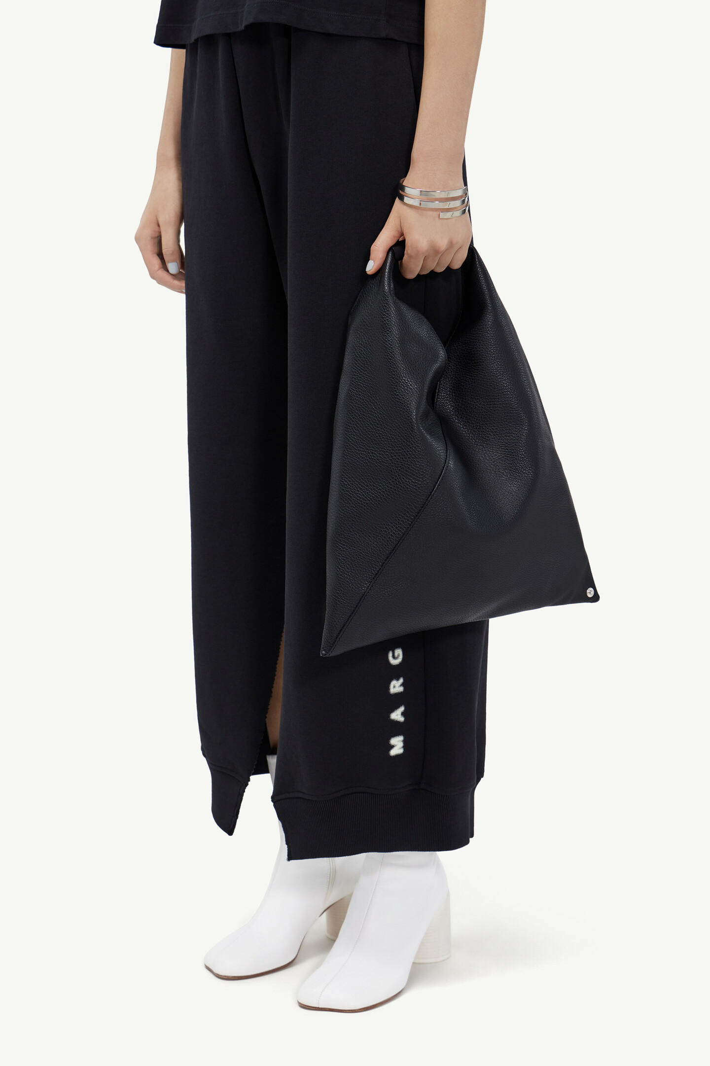 Women's Leather Japanese Bag | MM6