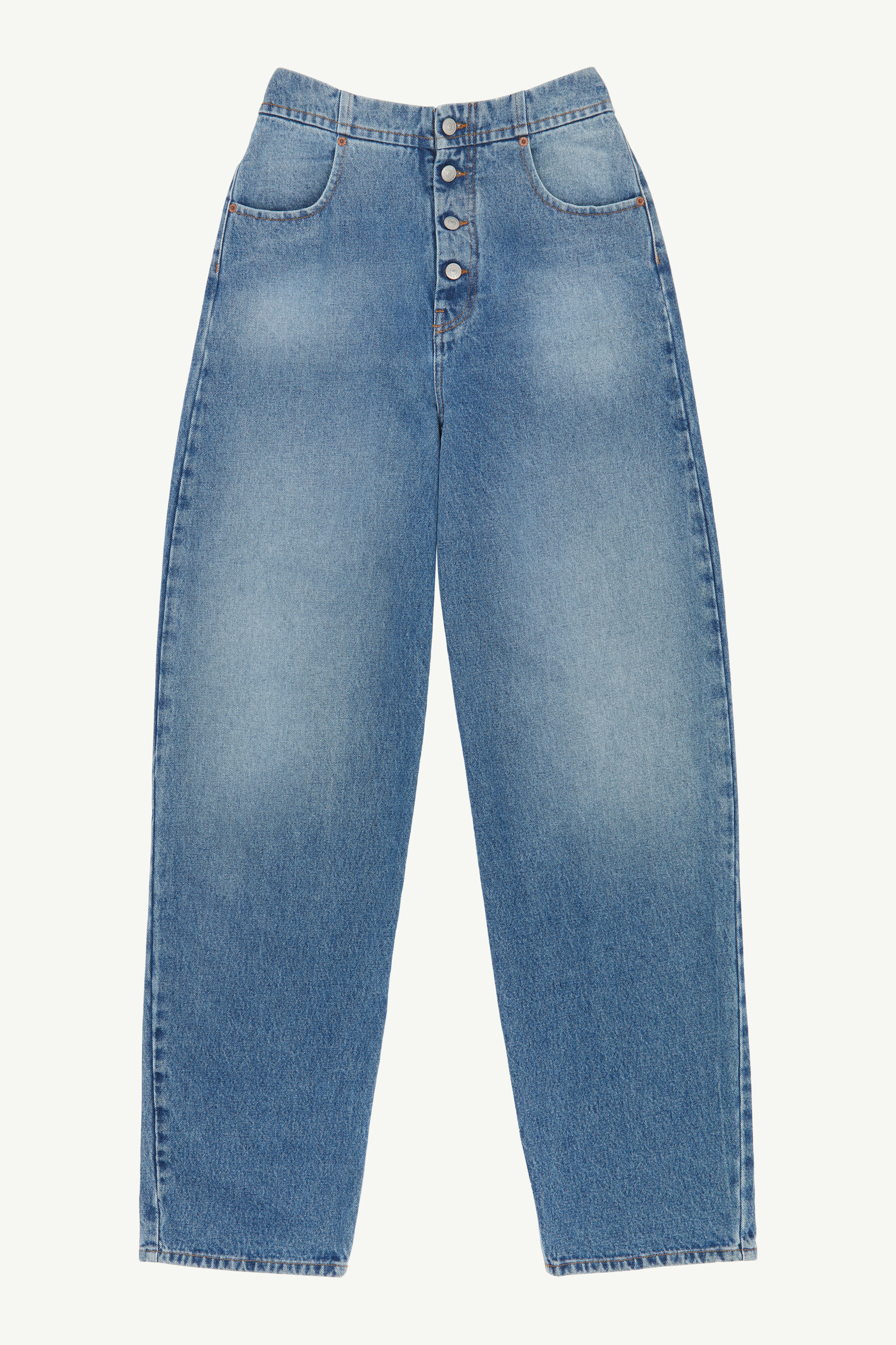 ハイウエストジーンズ