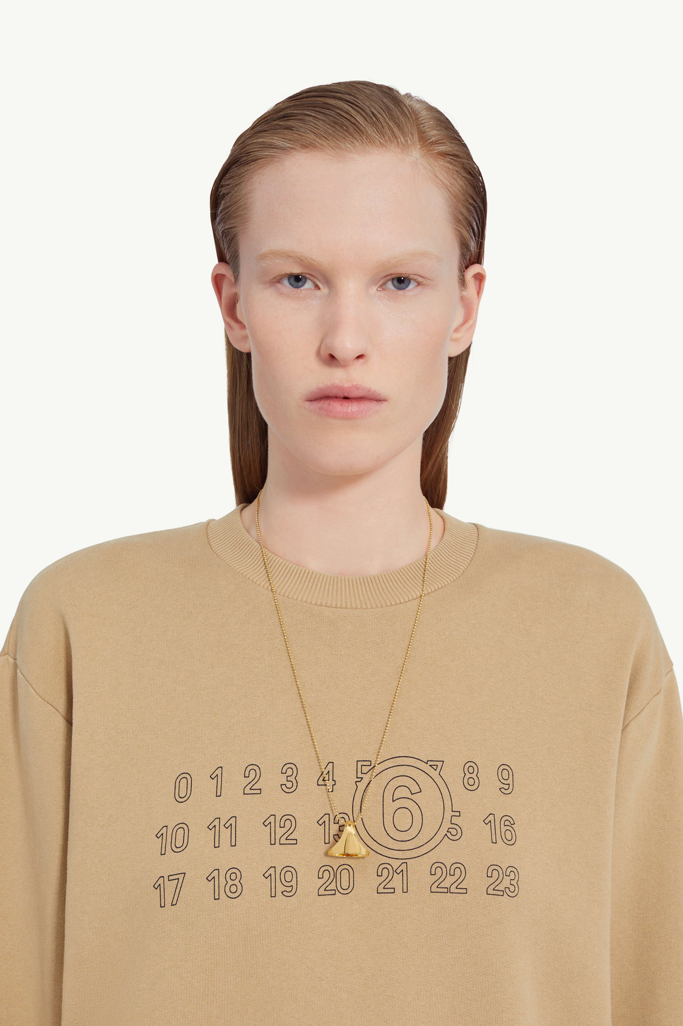 MM6 New signature ネックレス イエロー | Maison Margiela公式