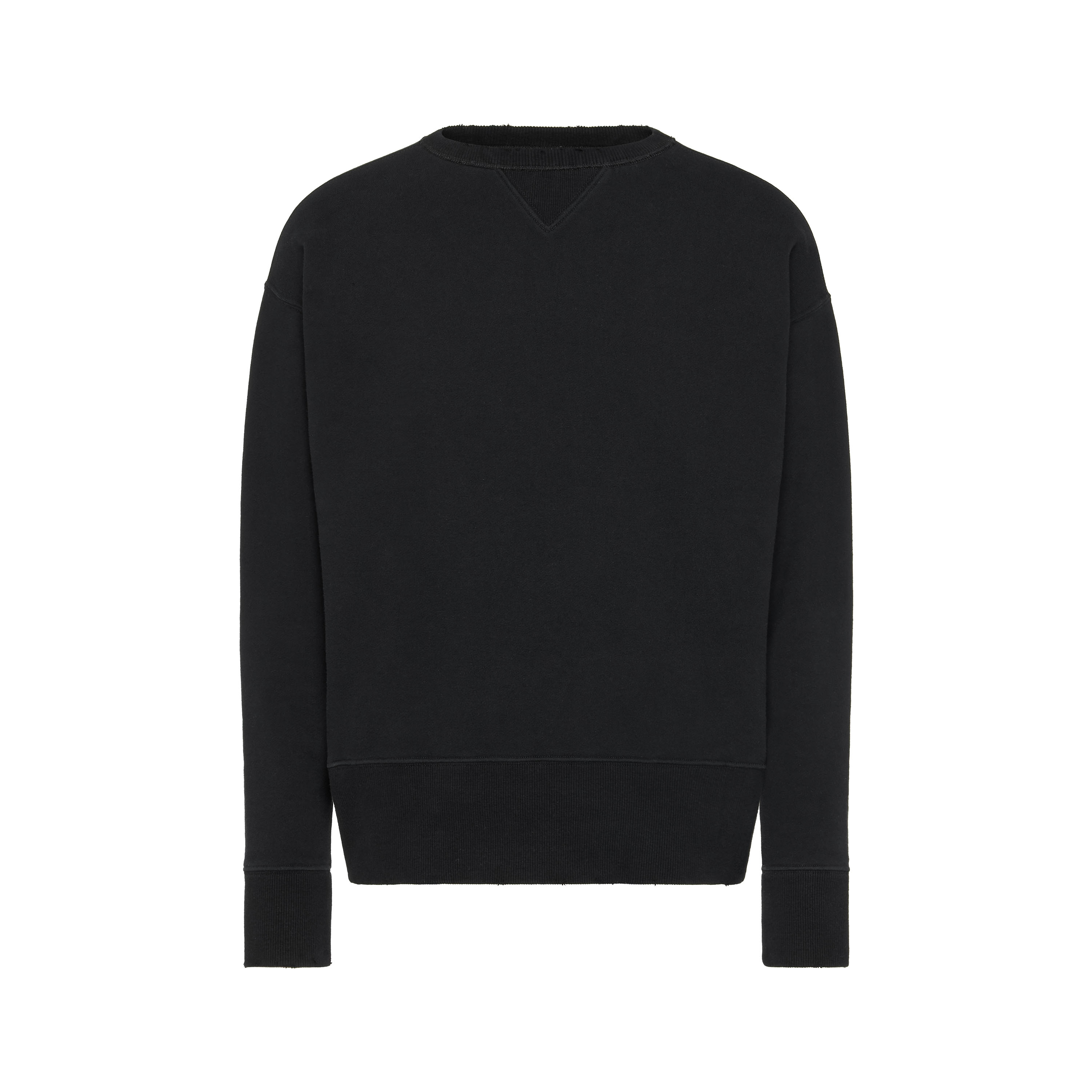 美品‼︎Maison Margiela パネルカラーニットL Maison Margiela パネルカラーニットL Men's Black Cotton Crewneck