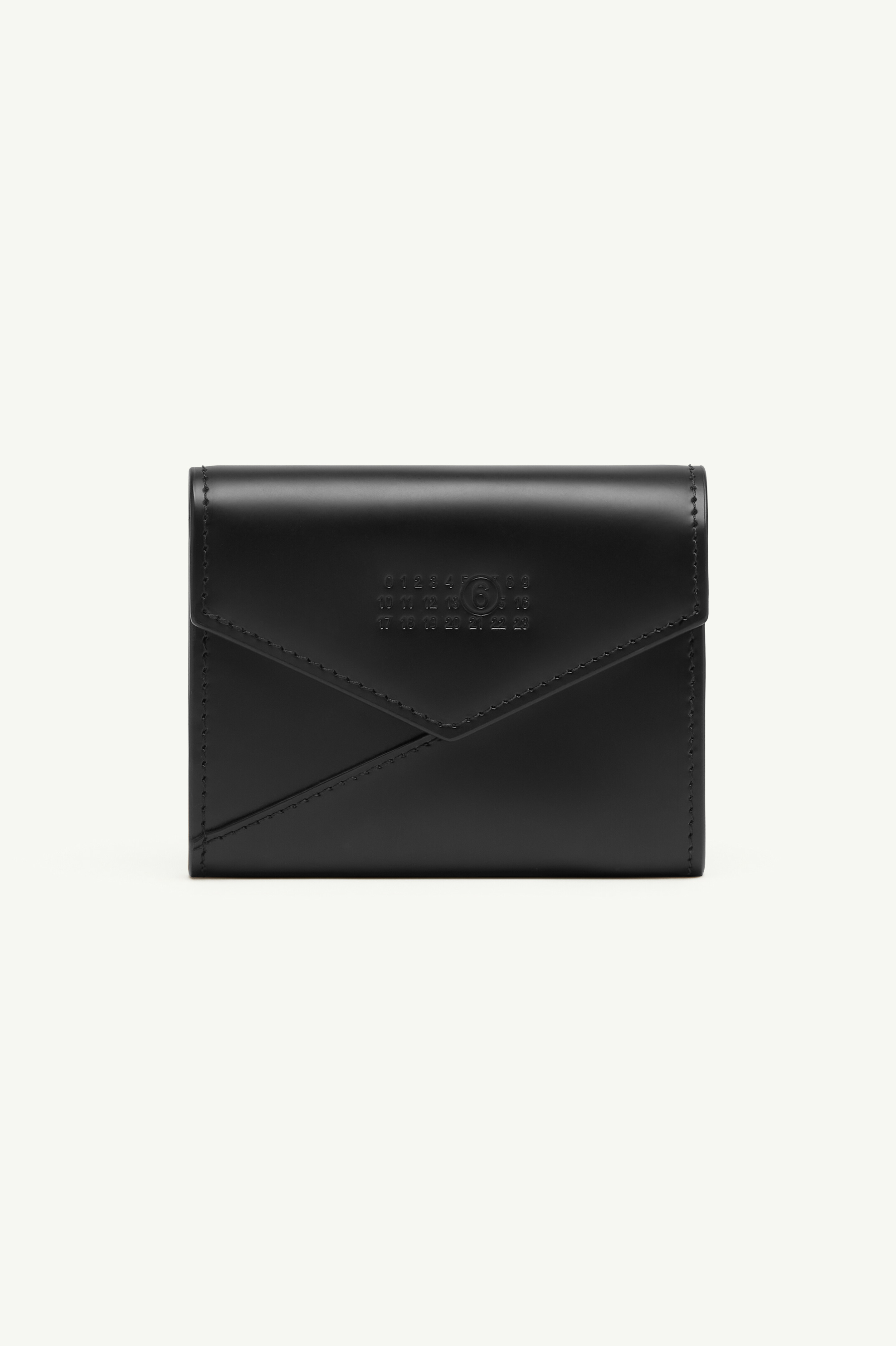 maison margiela Portefeuille à rabat en cuir