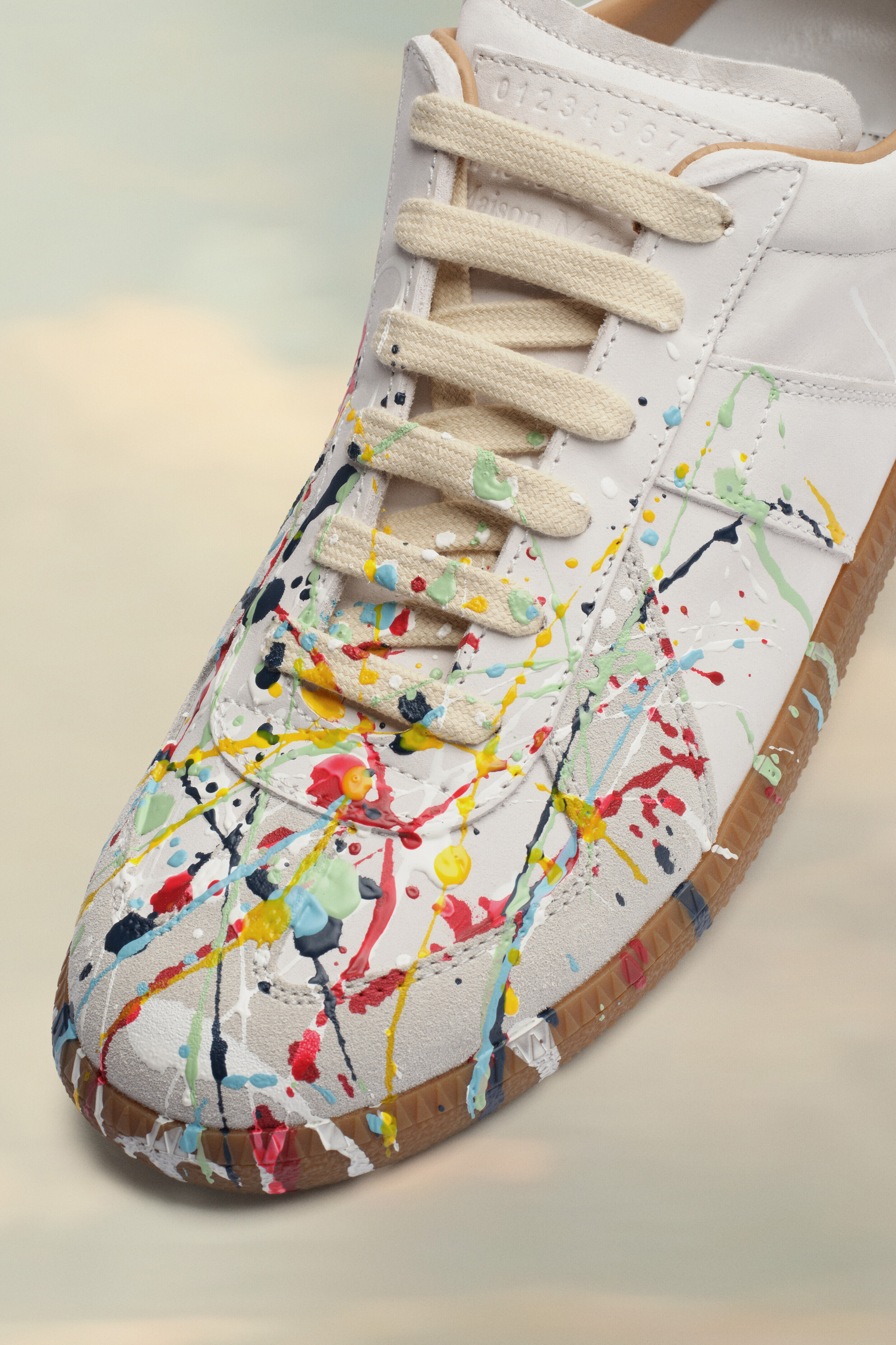 Paint Replica Sneakers | Maison Margiela