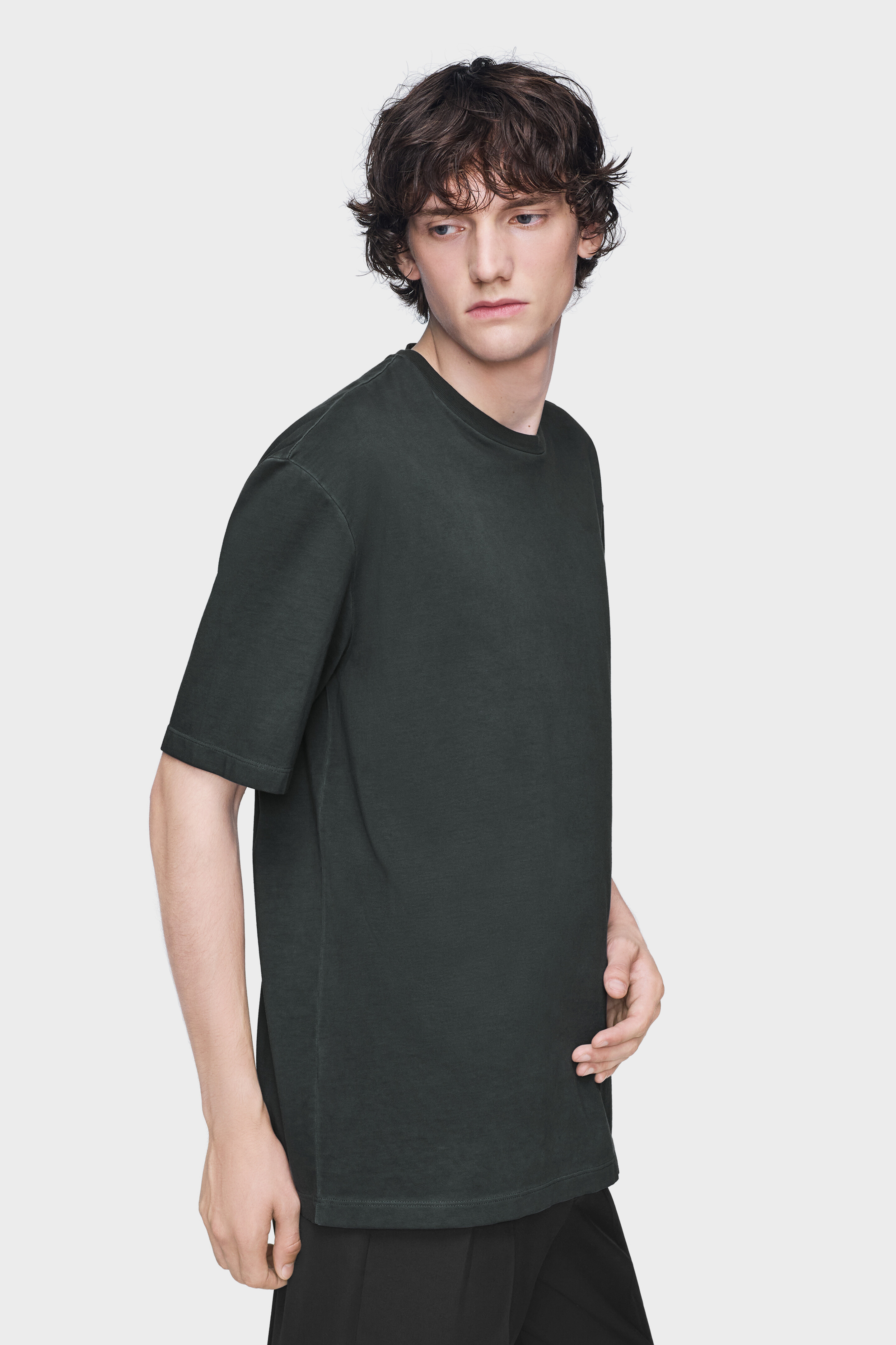 Dark grey Oversized T-shirt | Maison Margiela Official