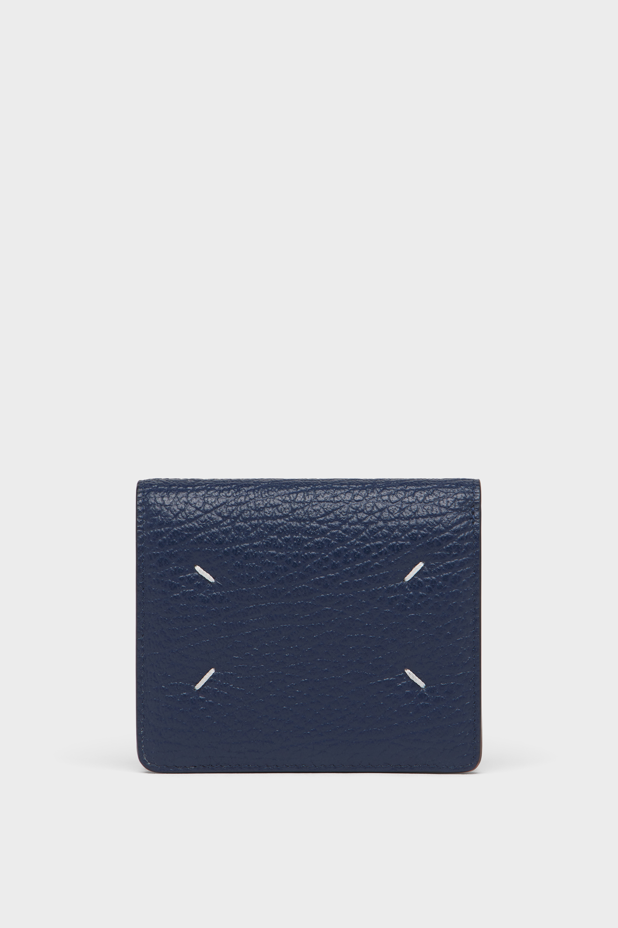 4ステッチ バイカラー 二つ折り ウォレット ブルー | Maison Margiela公式