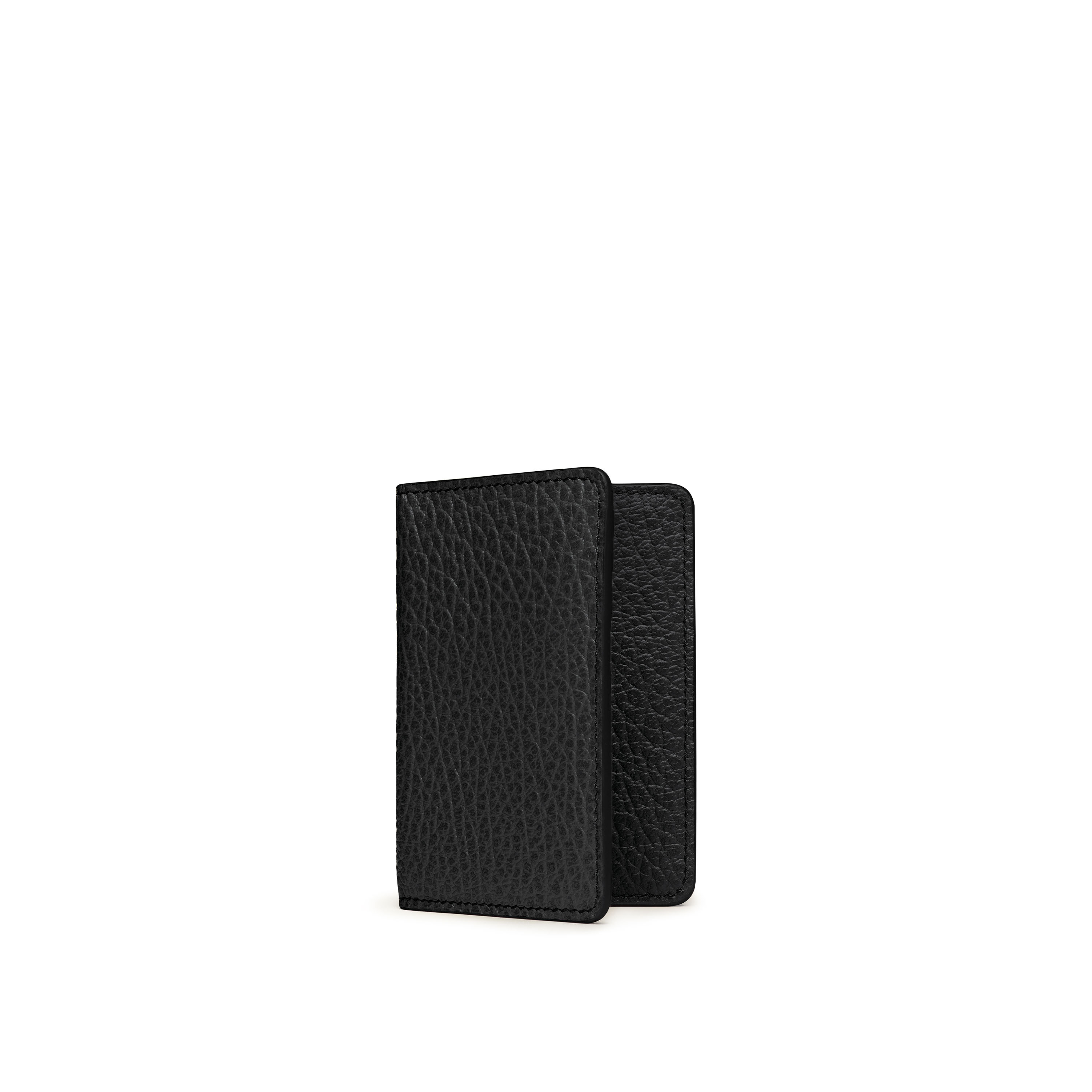 ★Maison Margiela★ Maison Margiela Leather Card Wallet SA1V Black Leather Wallet Bifold | Maison Margiela
