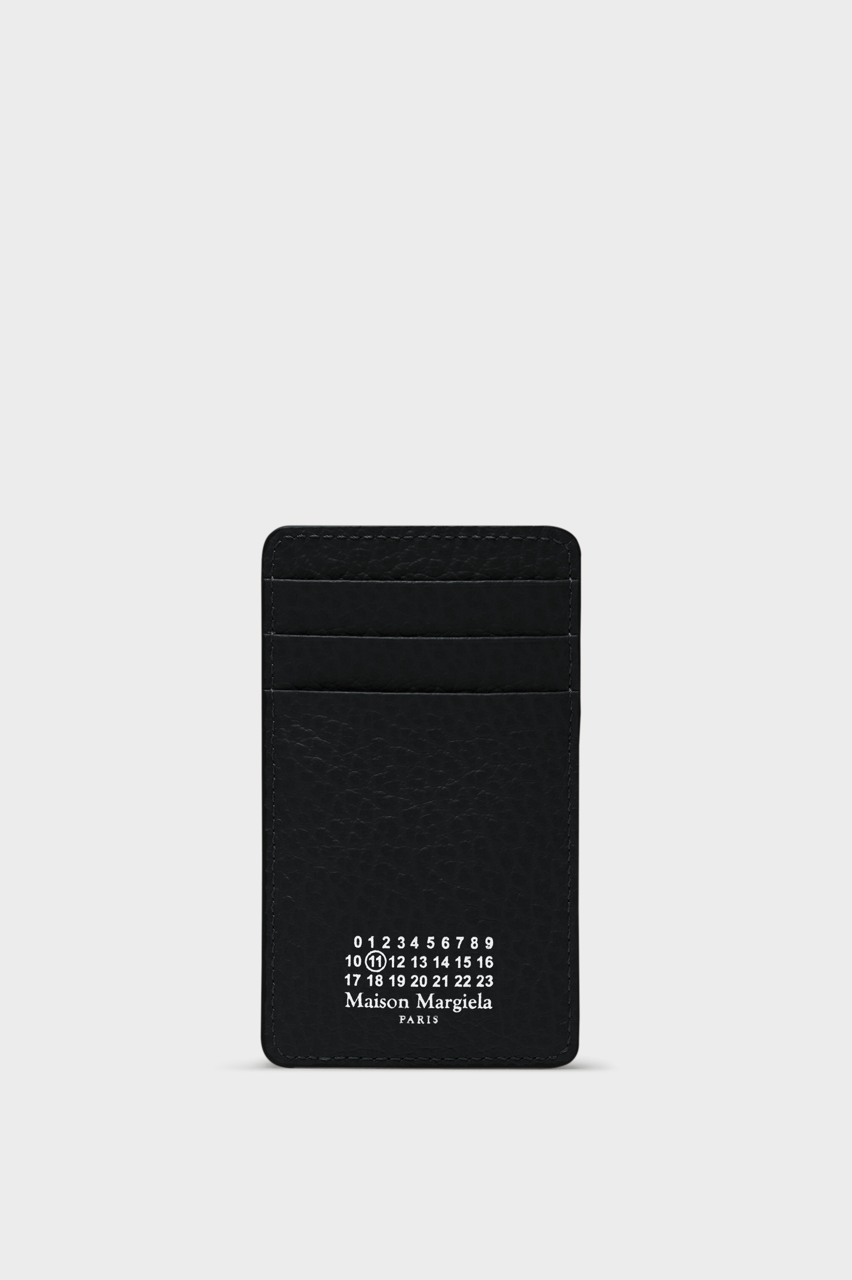 Black Four stitches cardholder | Maison Margiela Official