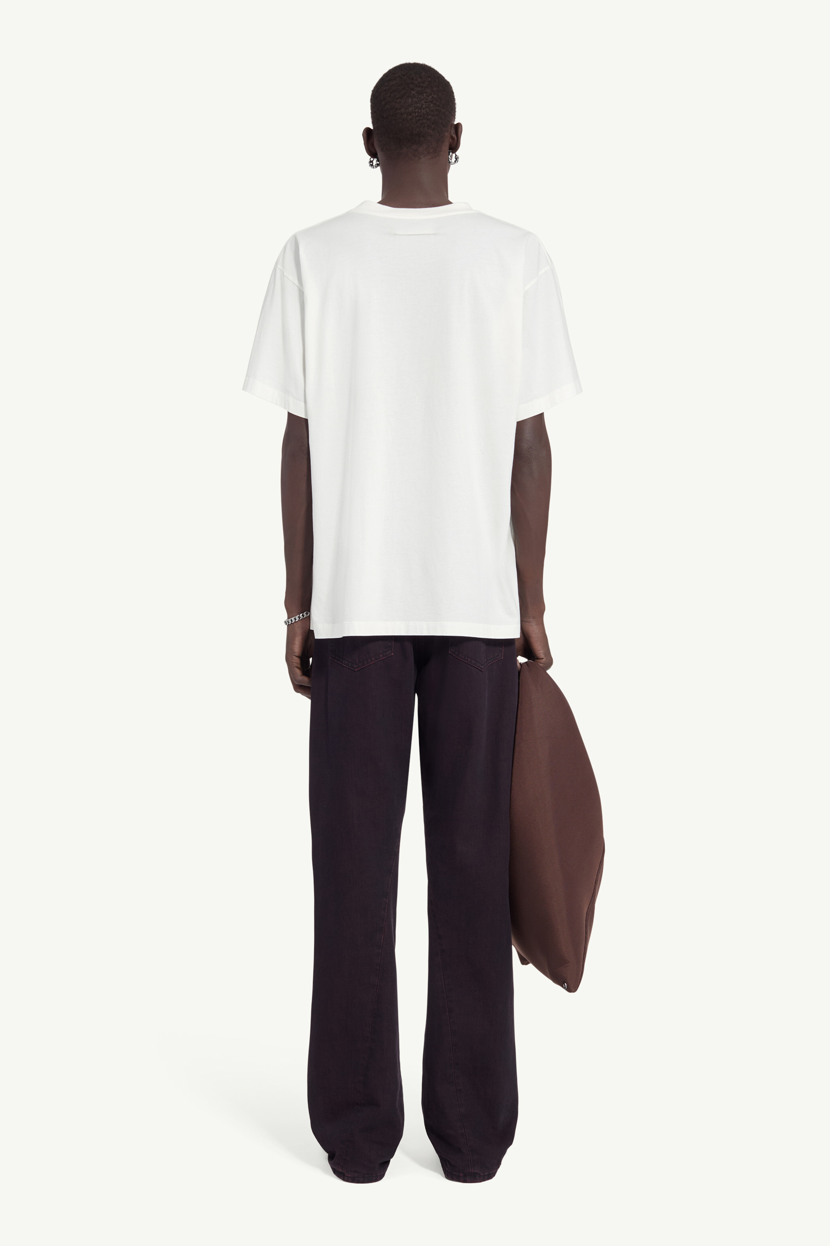 ブロークンプレートプリントTシャツ