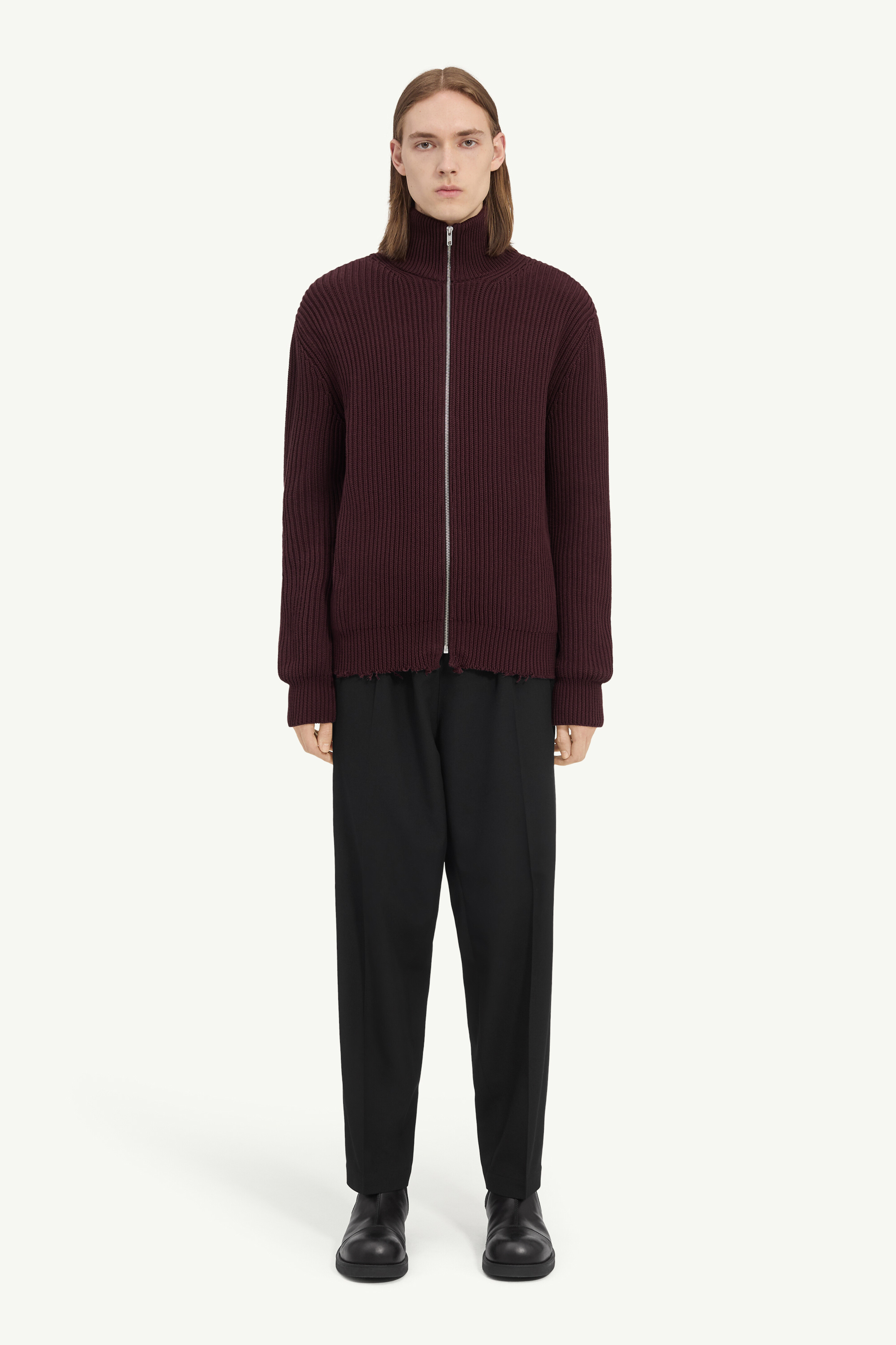 Ribbed Cotton Jacket