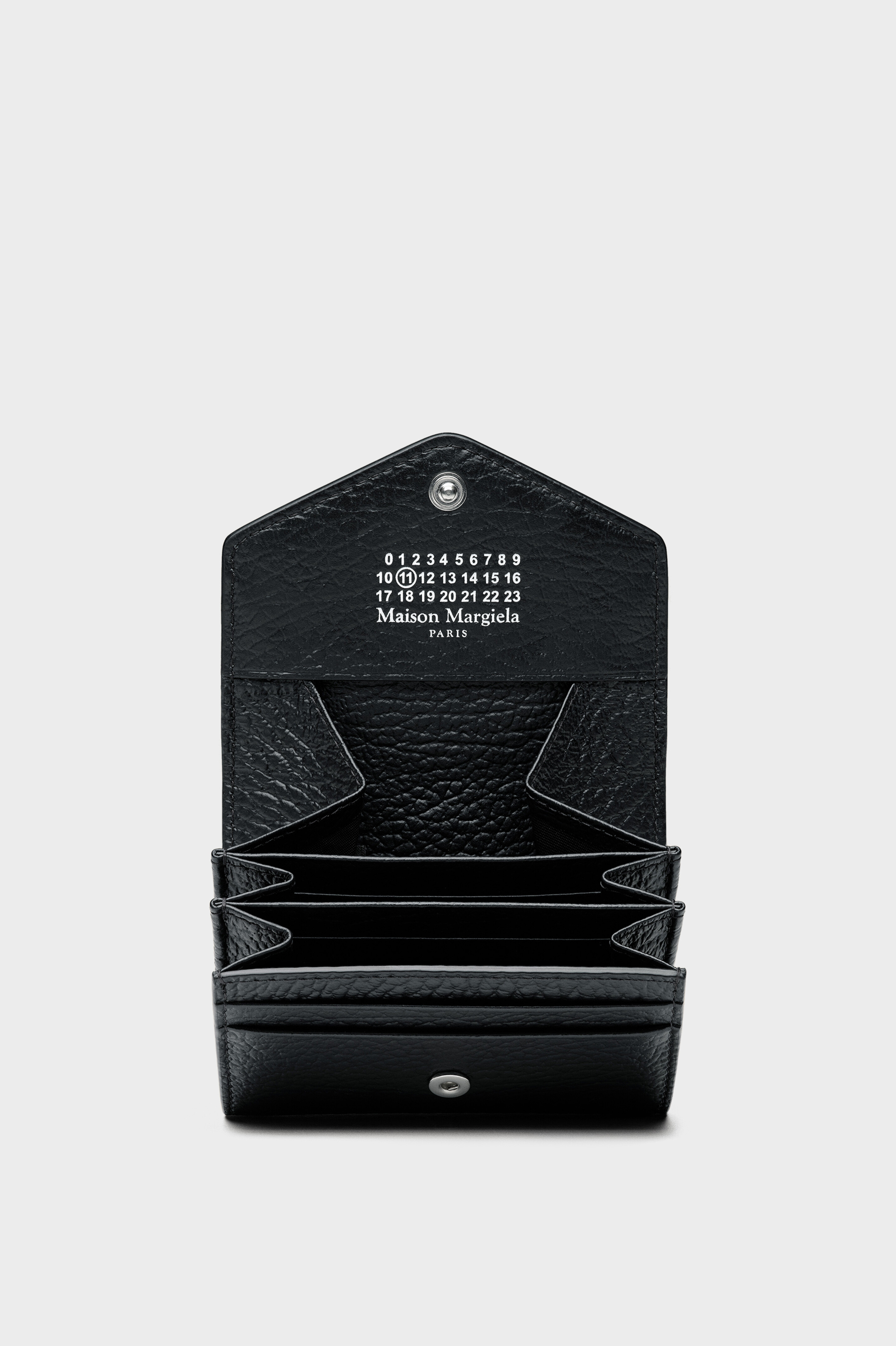 Maison Margiela Leather Wallet Unisex 本革 Maison Margiela wallet, bi-fold wallet, coin and card