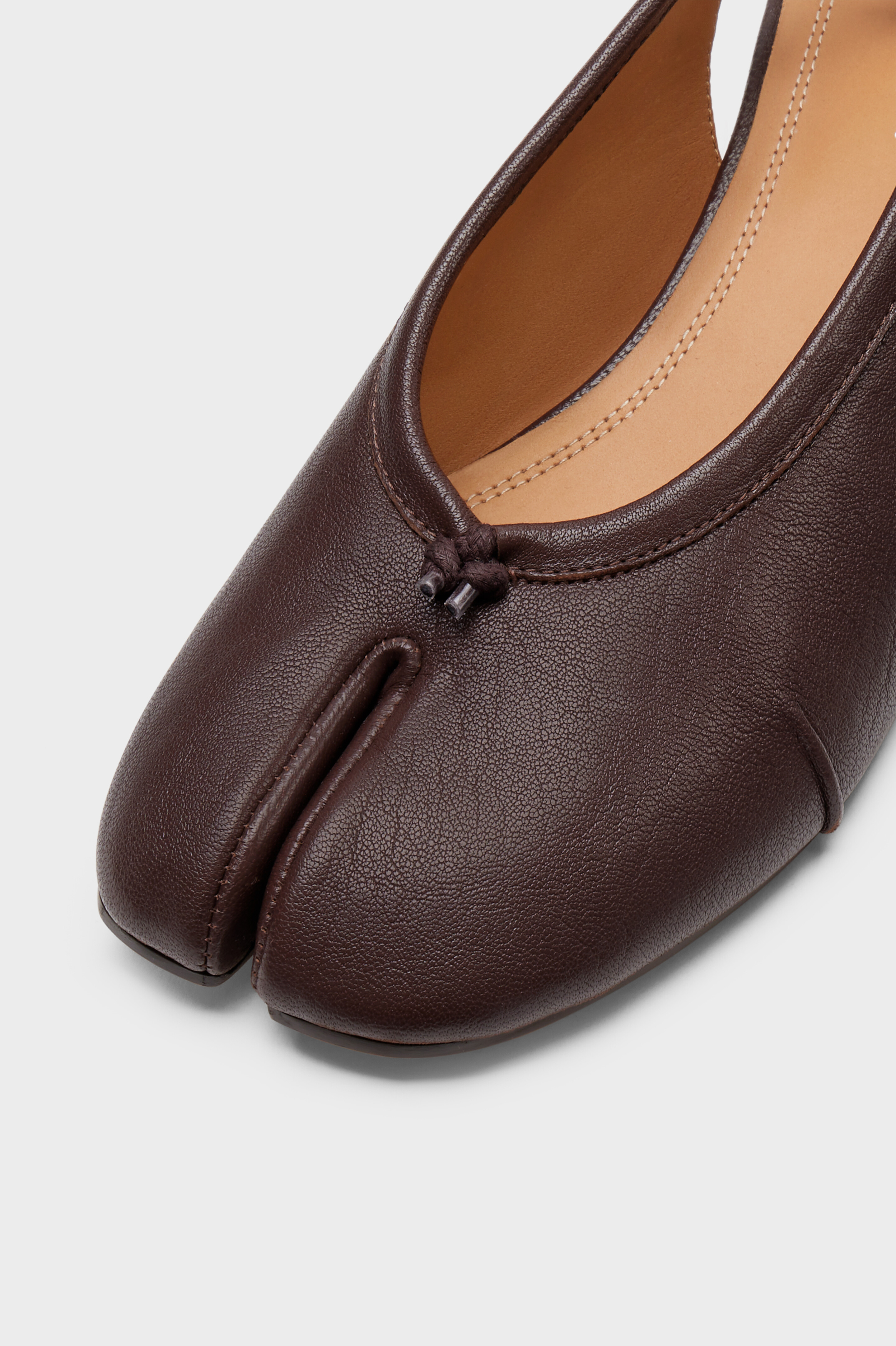 Brown Tabi new ballerina slingbacks | Maison Margiela Official