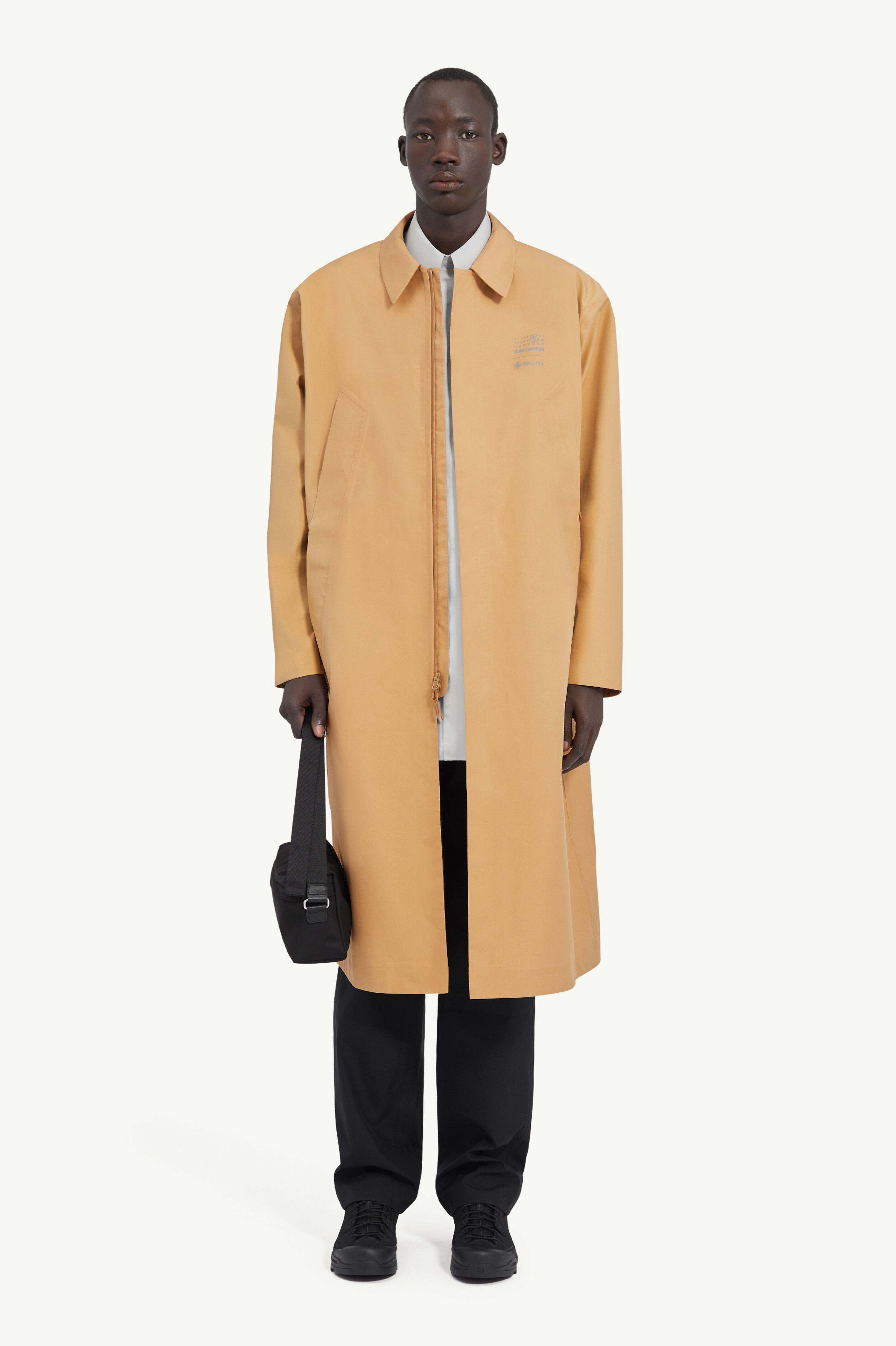 Coffee Trench Coat MM6 x Salomon | MM6